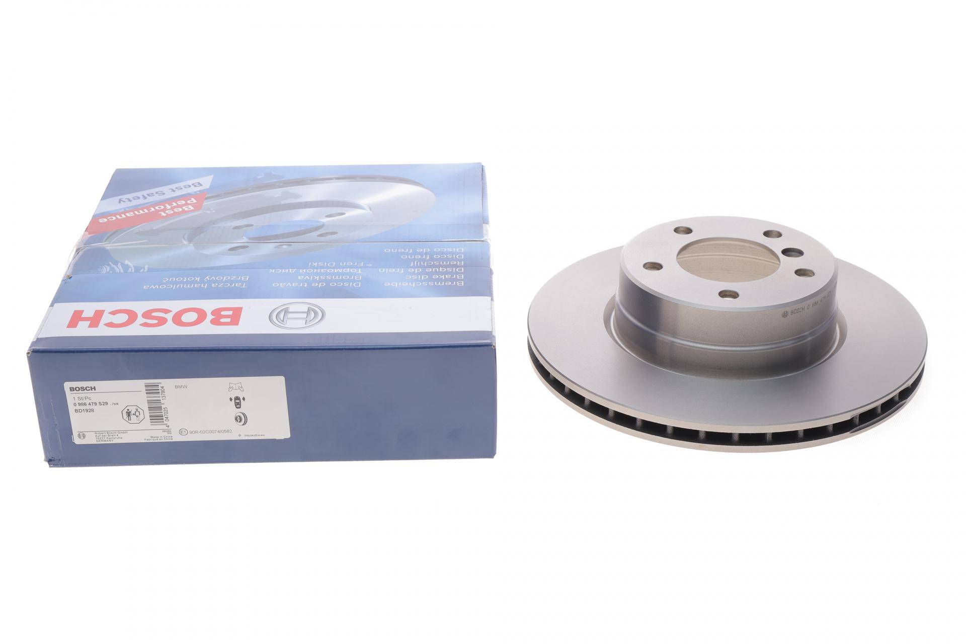 Диск гальмівний (передній) BMW 5 (E60/E61) 03-10 (310x24) (з покриттям) (вент.)