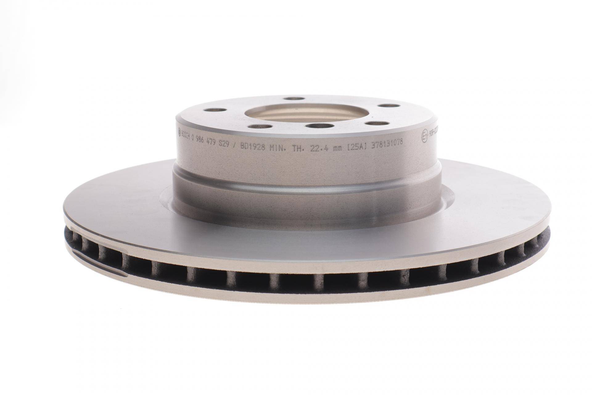 Диск гальмівний (передній) BMW 5 (E60/E61) 03-10 (310x24) (з покриттям) (вент.)