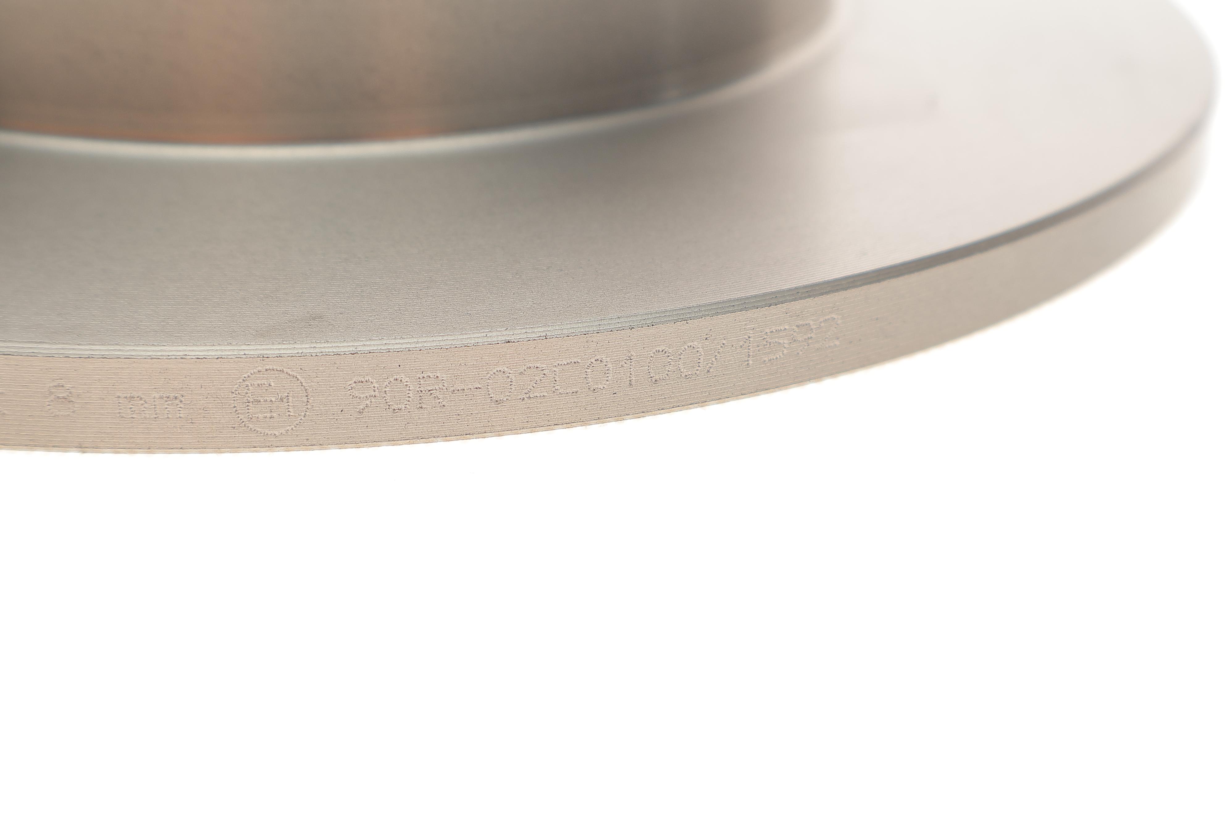 Диск гальмівний (задній) (к-кт 2 шт) Audi A4/VW Passat 95-05 (245x10) (з покриттям) (повний)