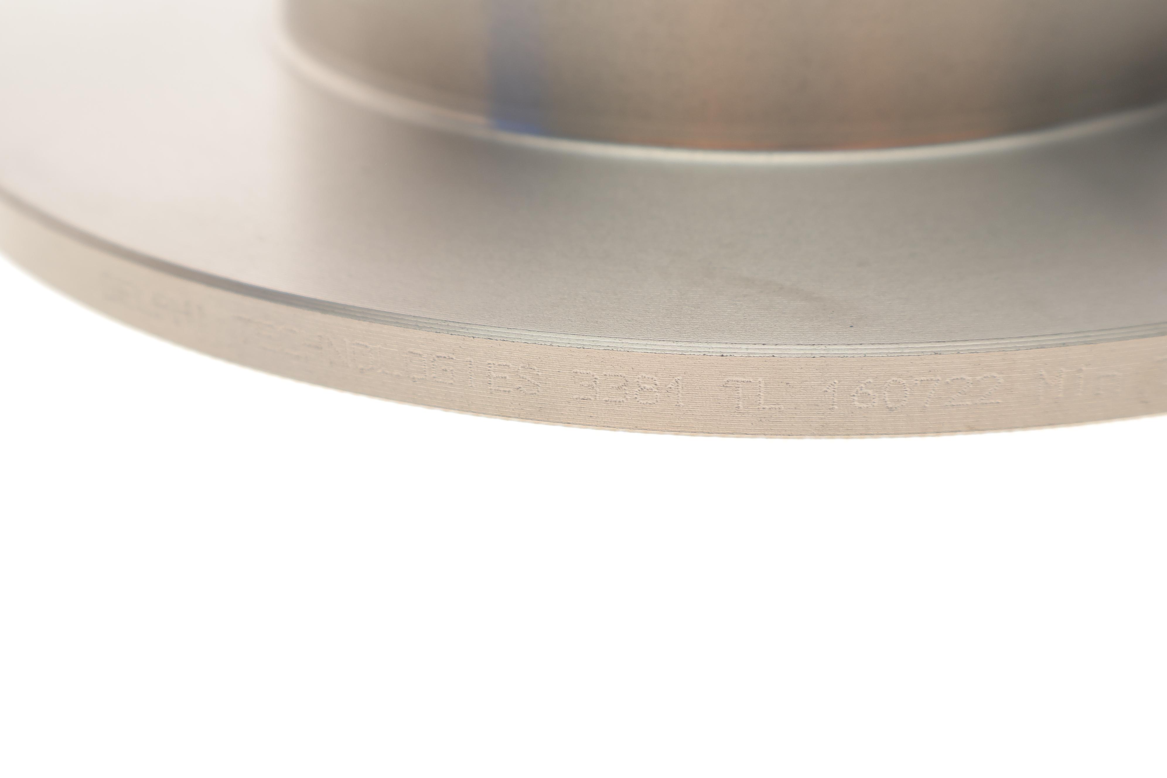 Диск гальмівний (задній) (к-кт 2 шт) Audi A4/VW Passat 95-05 (245x10) (з покриттям) (повний)