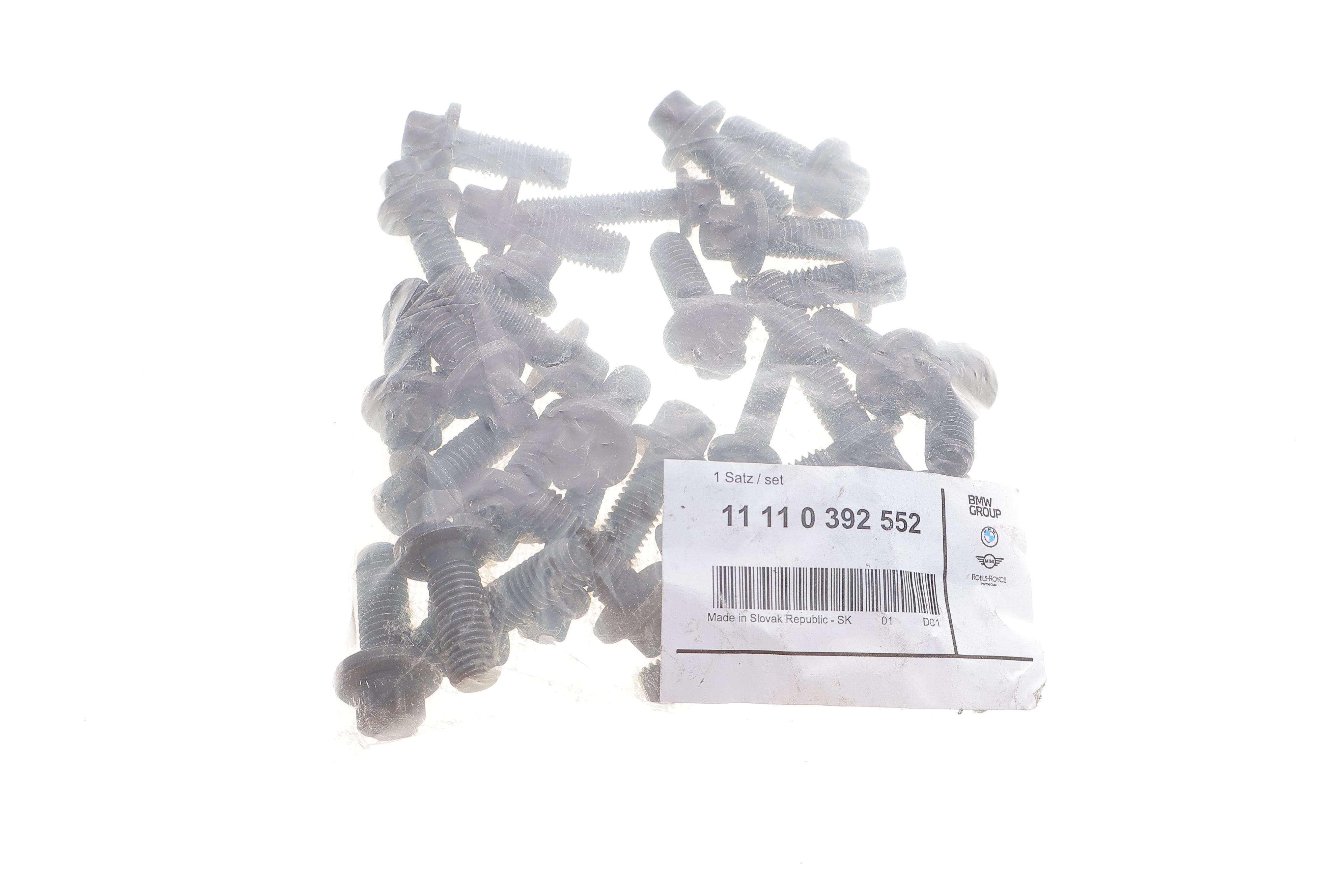 Болт крепления коренного бугеля коленвала BMW 5 (F11/F18)/X5 (E70/F15) N52/N54 04-(M10) (к-кт)