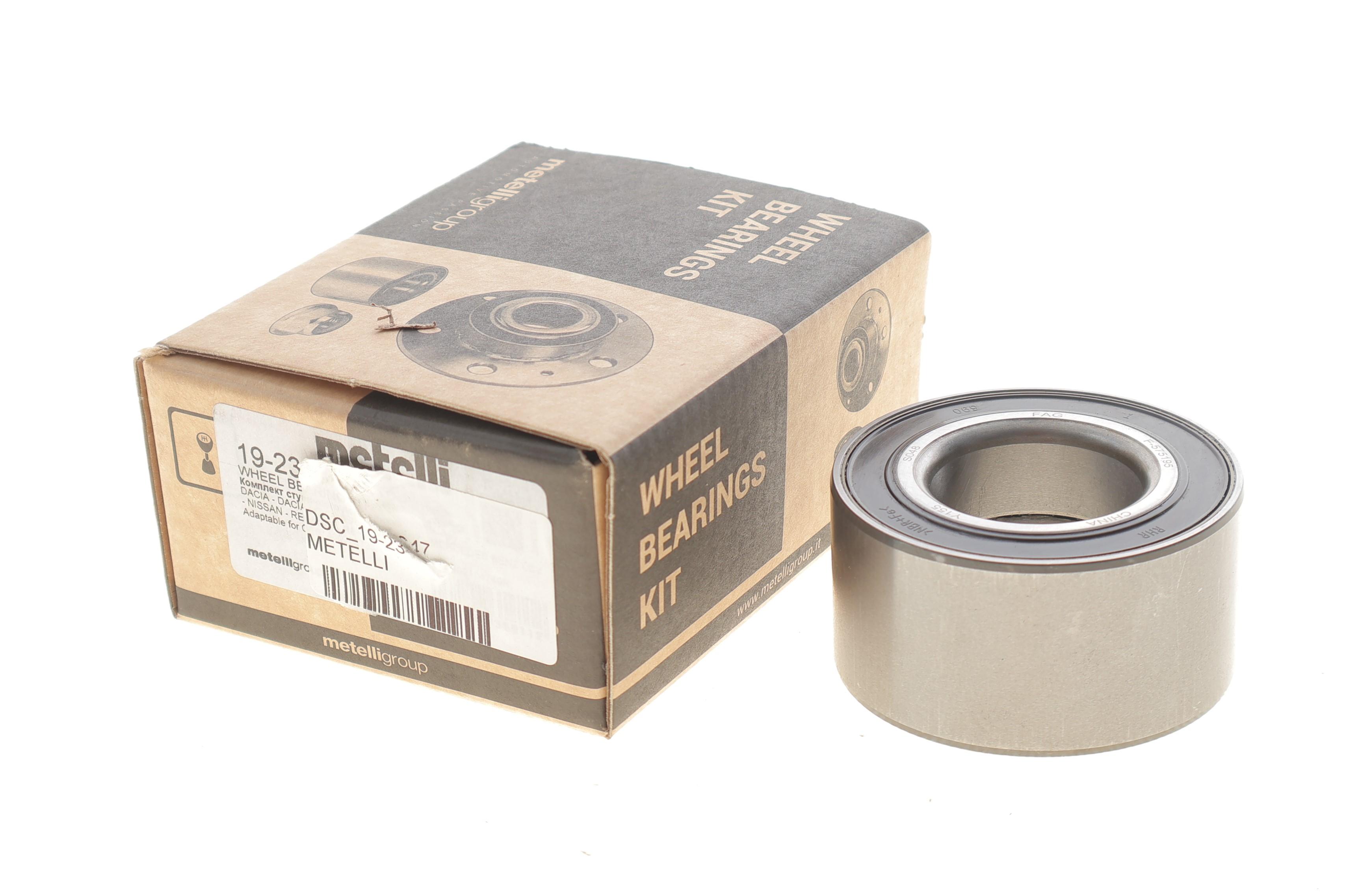 Підшипник маточини (передньої) Renault Kangoo 08- (37x72x37) (+ABS)(не комплект)