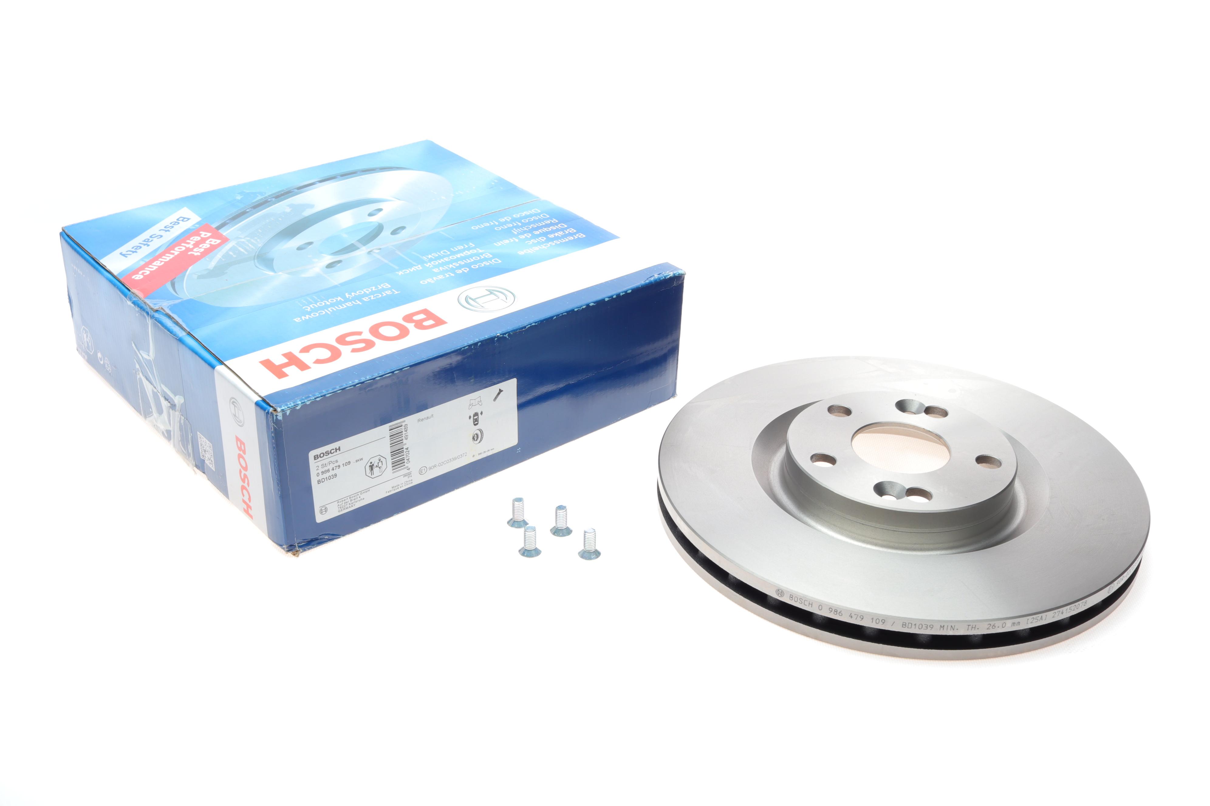 Диск гальмівний (передній) Renault Espace 98-02 (305x28)