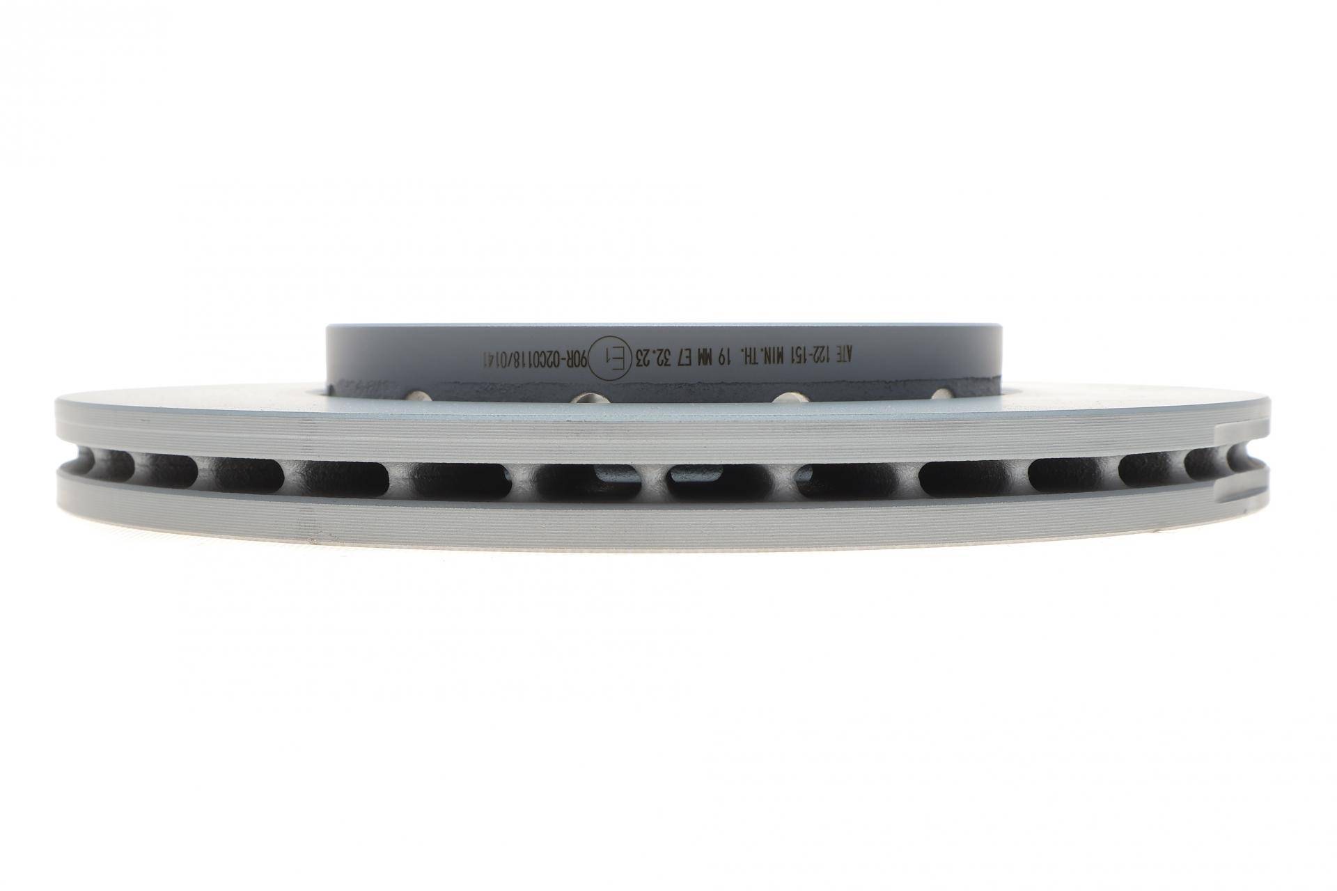 Диск гальмівний (передній) Skoda Fabia/Octavia 96-/Roomster 06-/VW Golf 97-06 (256x22)(з покр.)(вент)