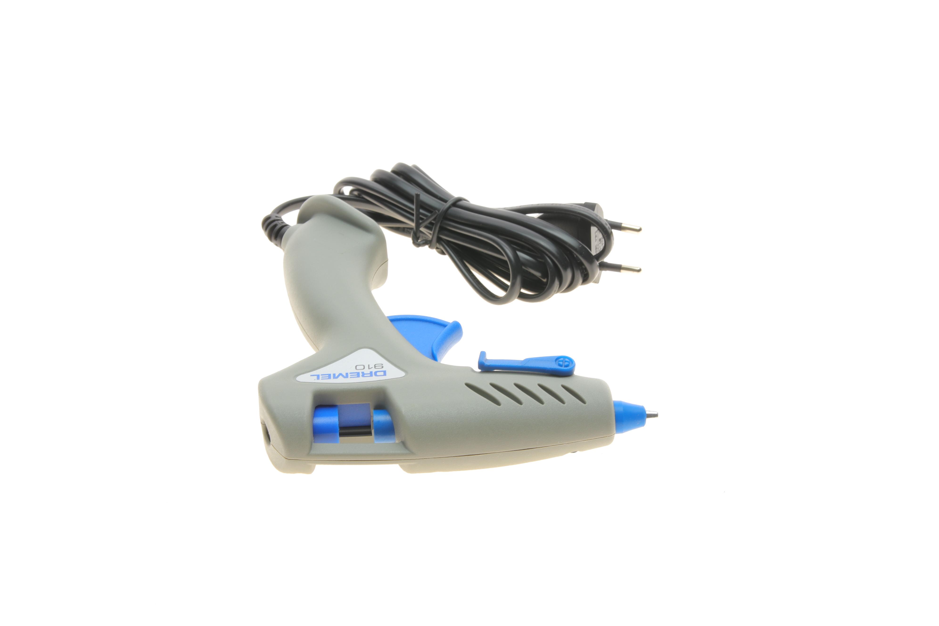 Пістолет термоклейовий DREMEL 910 (100-240V/165 °C/діаметр клейового стержня 7mm) +3 стержня