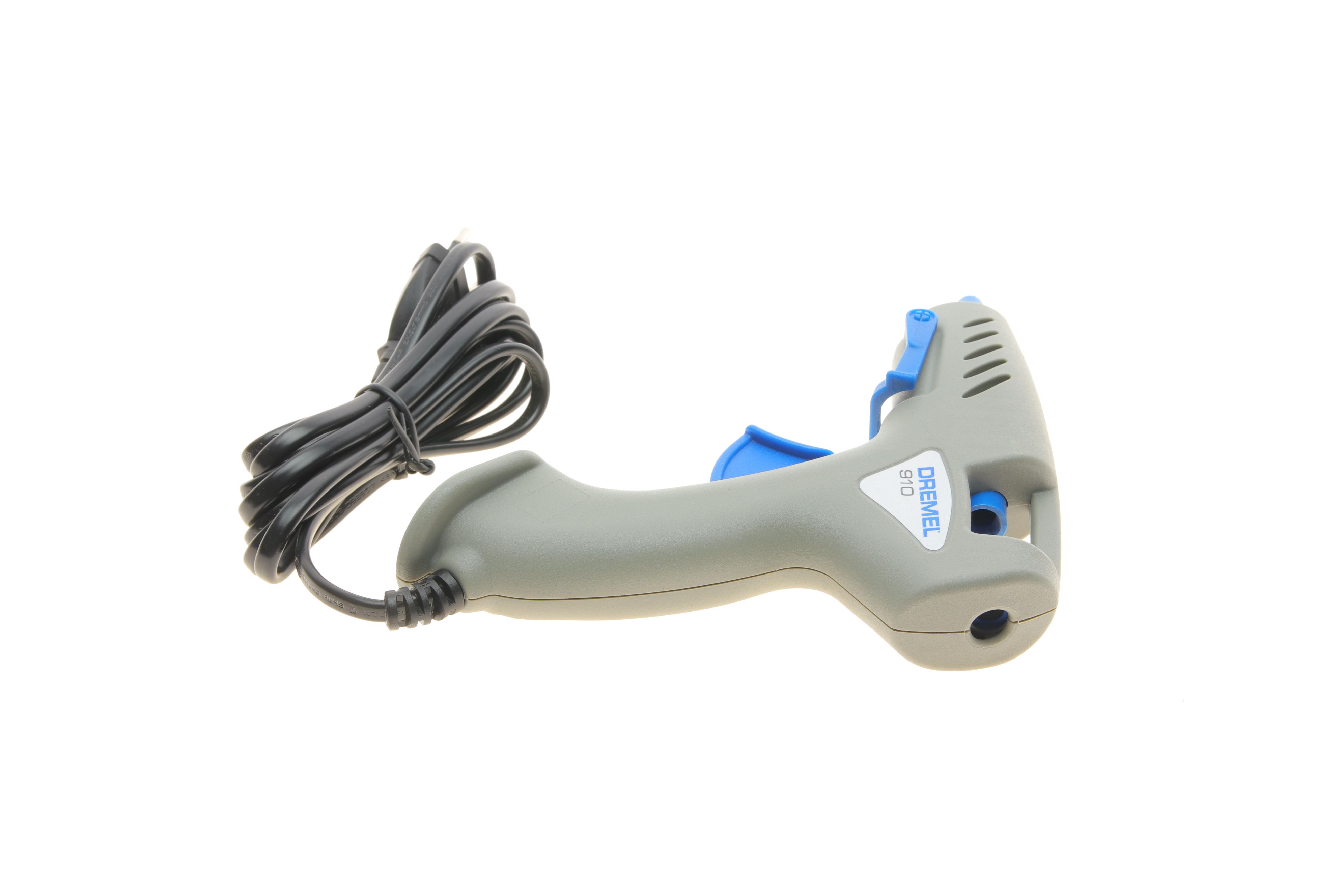 Пістолет термоклейовий DREMEL 910 (100-240V/165 °C/діаметр клейового стержня 7mm) +3 стержня