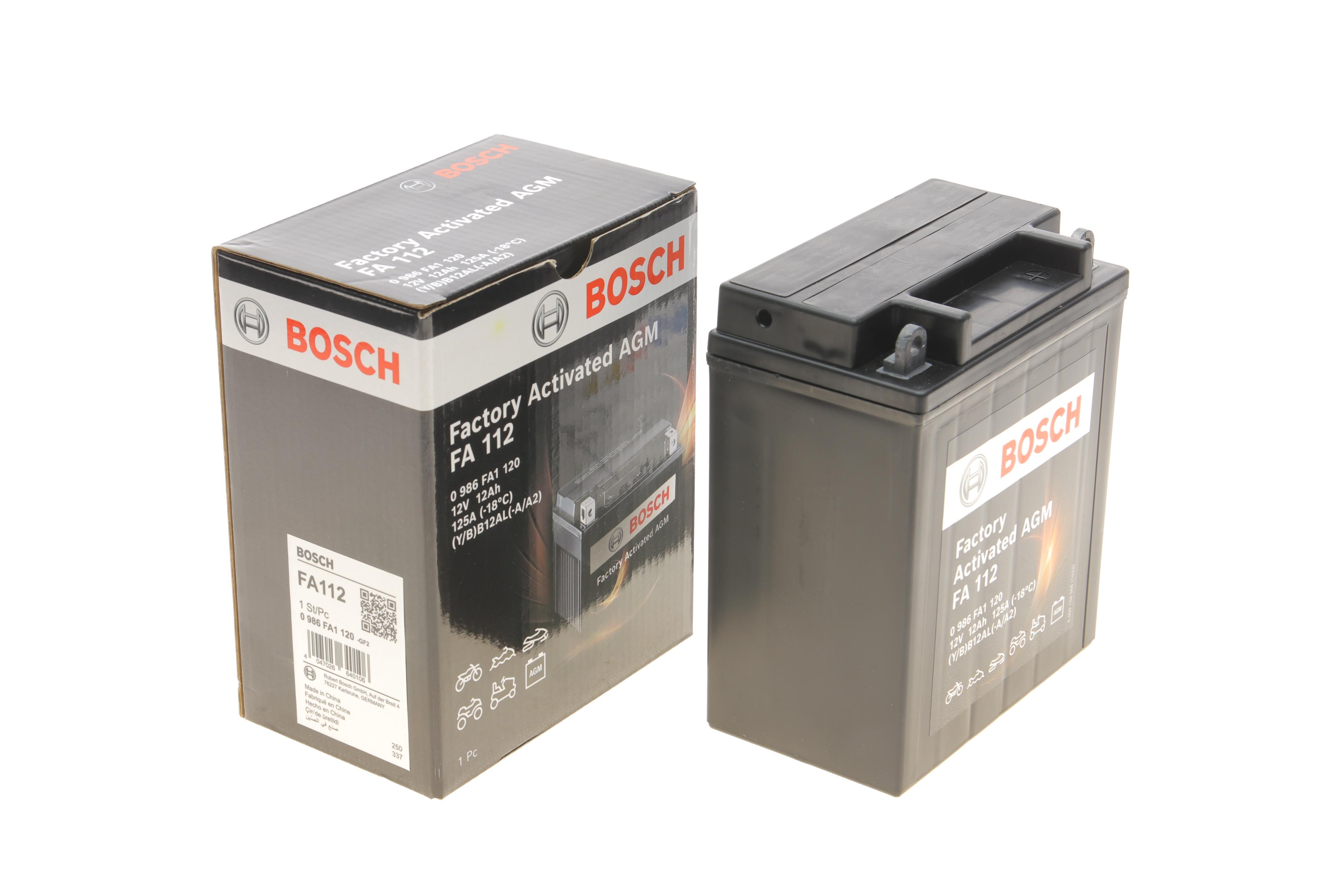 Аккумуляторная батарея 12Ah/125A (134х81х160/+R/B0) (AGM) Factory Activated AGM