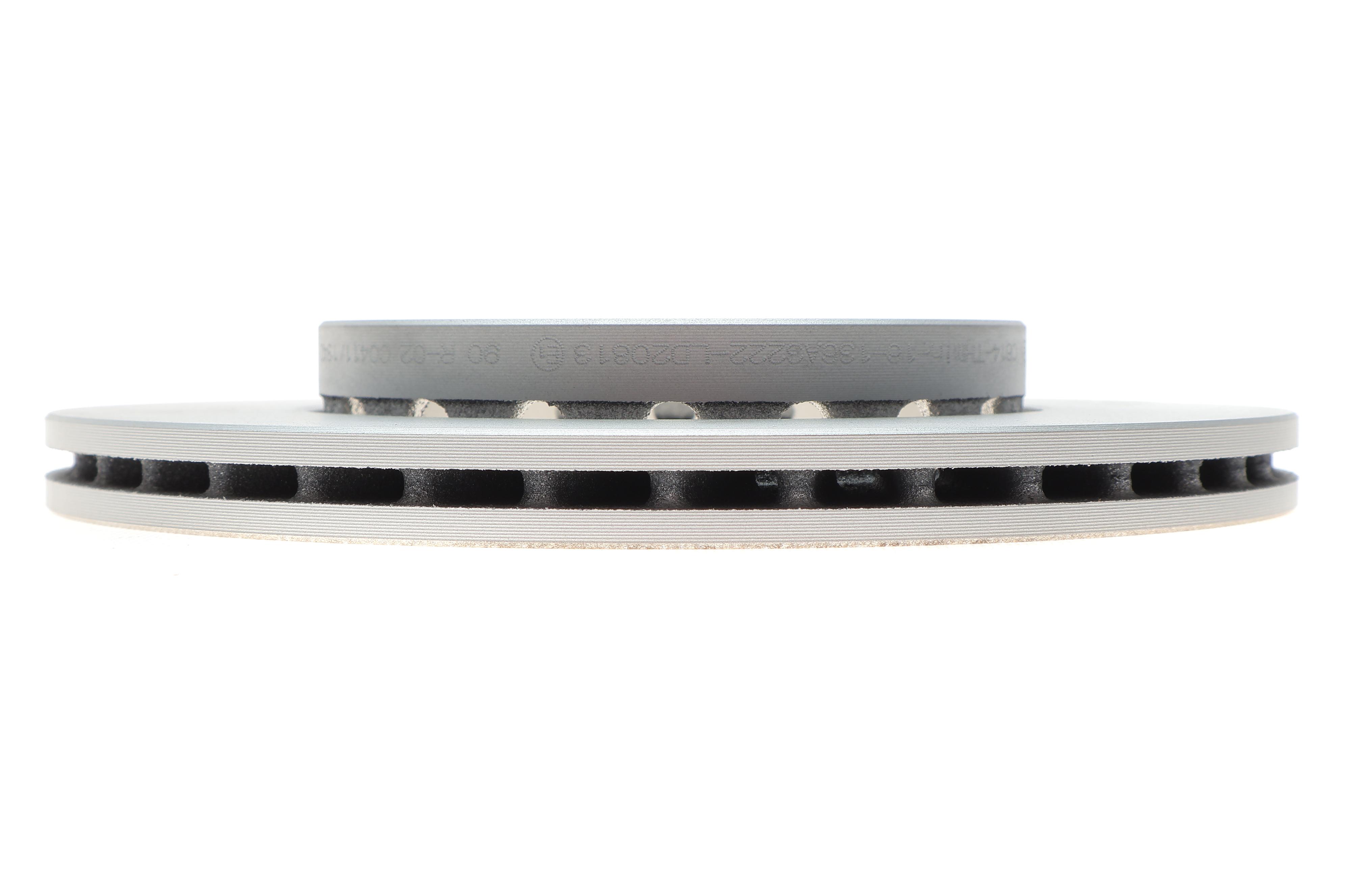 Диск гальмівний (передній) Skoda Fabia 99-14/VW Polo 01- (239x18) (з покриттям) (вентильований)