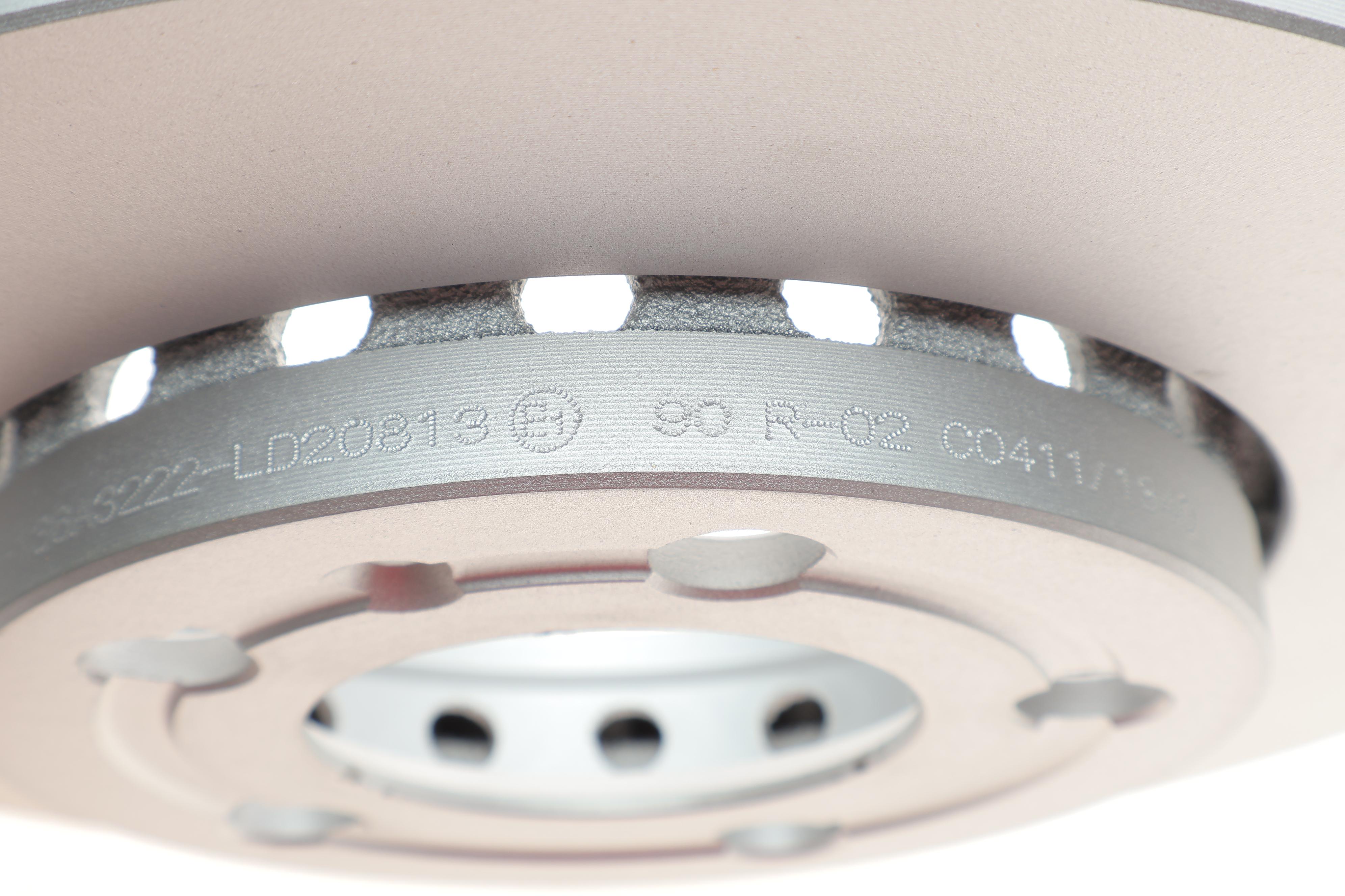 Диск гальмівний (передній) Skoda Fabia 99-14/VW Polo 01- (239x18) (з покриттям) (вентильований)