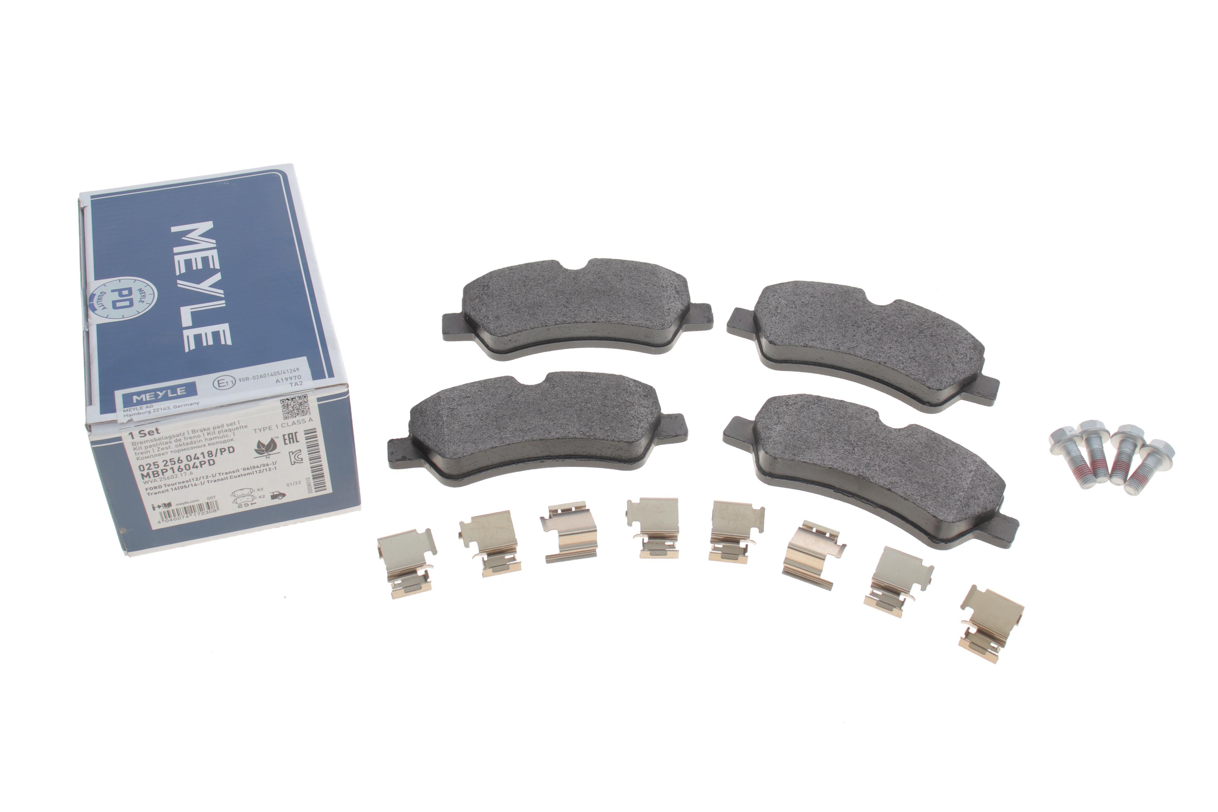 Колодки гальмівні (задні) Ford Transit 2.0-2.2TDCi 12- (Bosch)