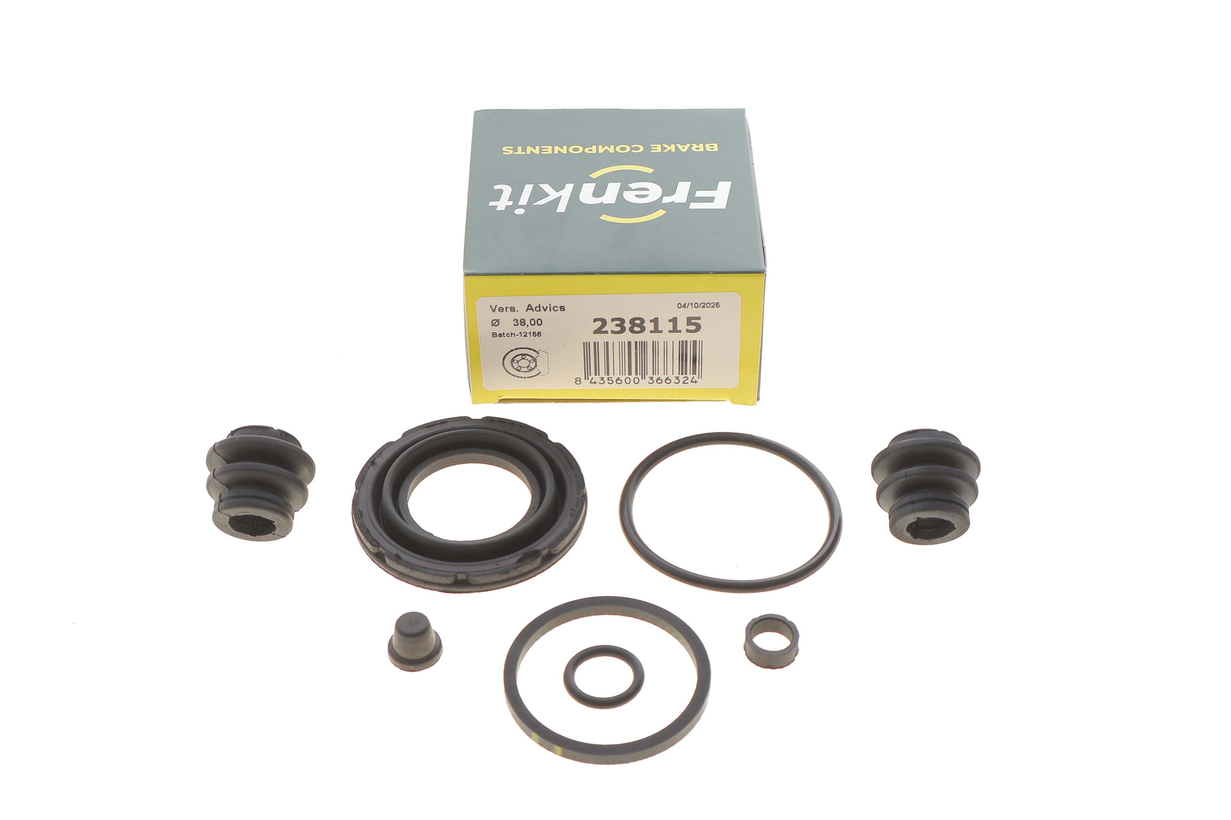 Ремкомплект суппорта (заднего) Lexus RX/Toyota Rav4 15- (d=38mm) (Advics)