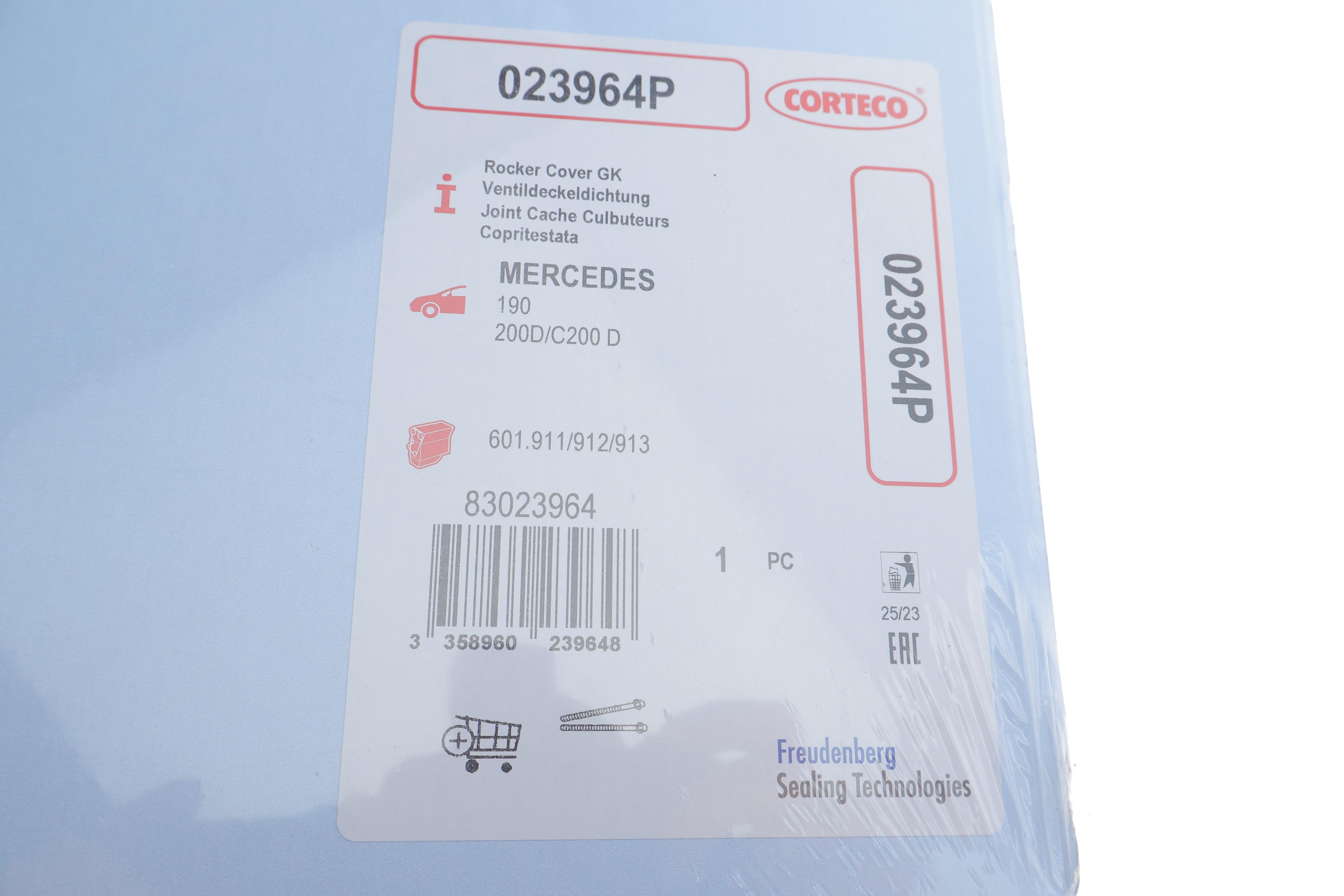 Прокладка крышки клапанов MB 208D 2.3D OM601