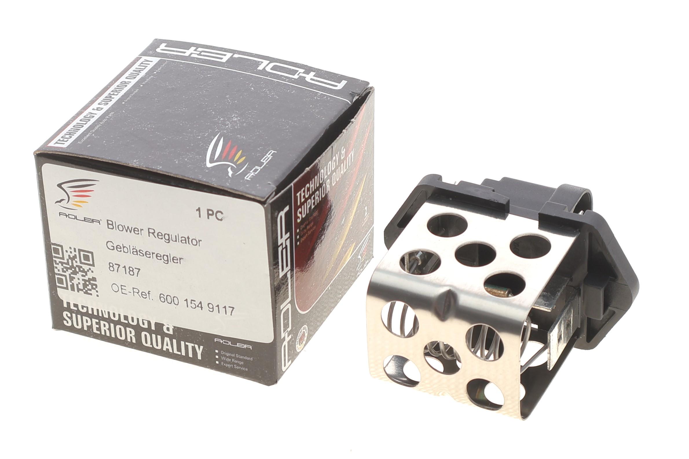 Резистор вентилятора пічки Renault Logan 04-