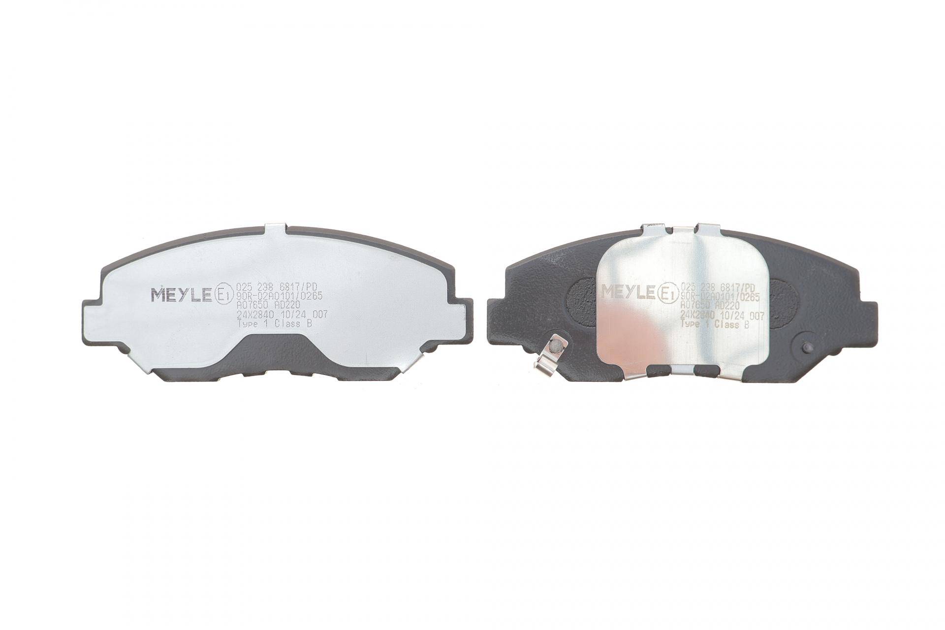 Колодки гальмівні (передні) Honda Accord VII 03-08/CR-V II 01-07/CR-V IV 13-/Civic IX/X 14-