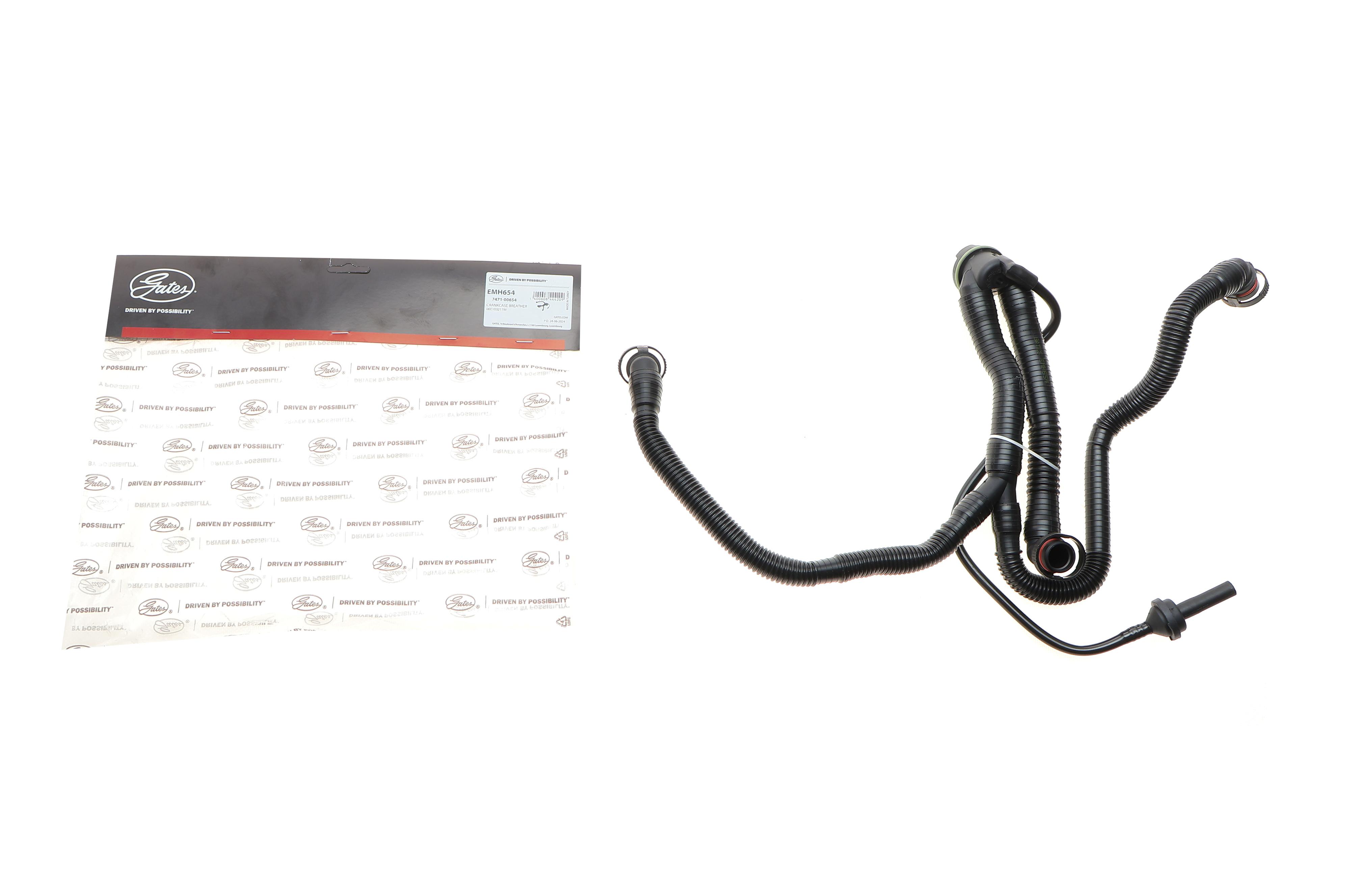 Патрубок вентиляции картера Audi A4/A6 3.2 FSI 04-09 (к-кт)