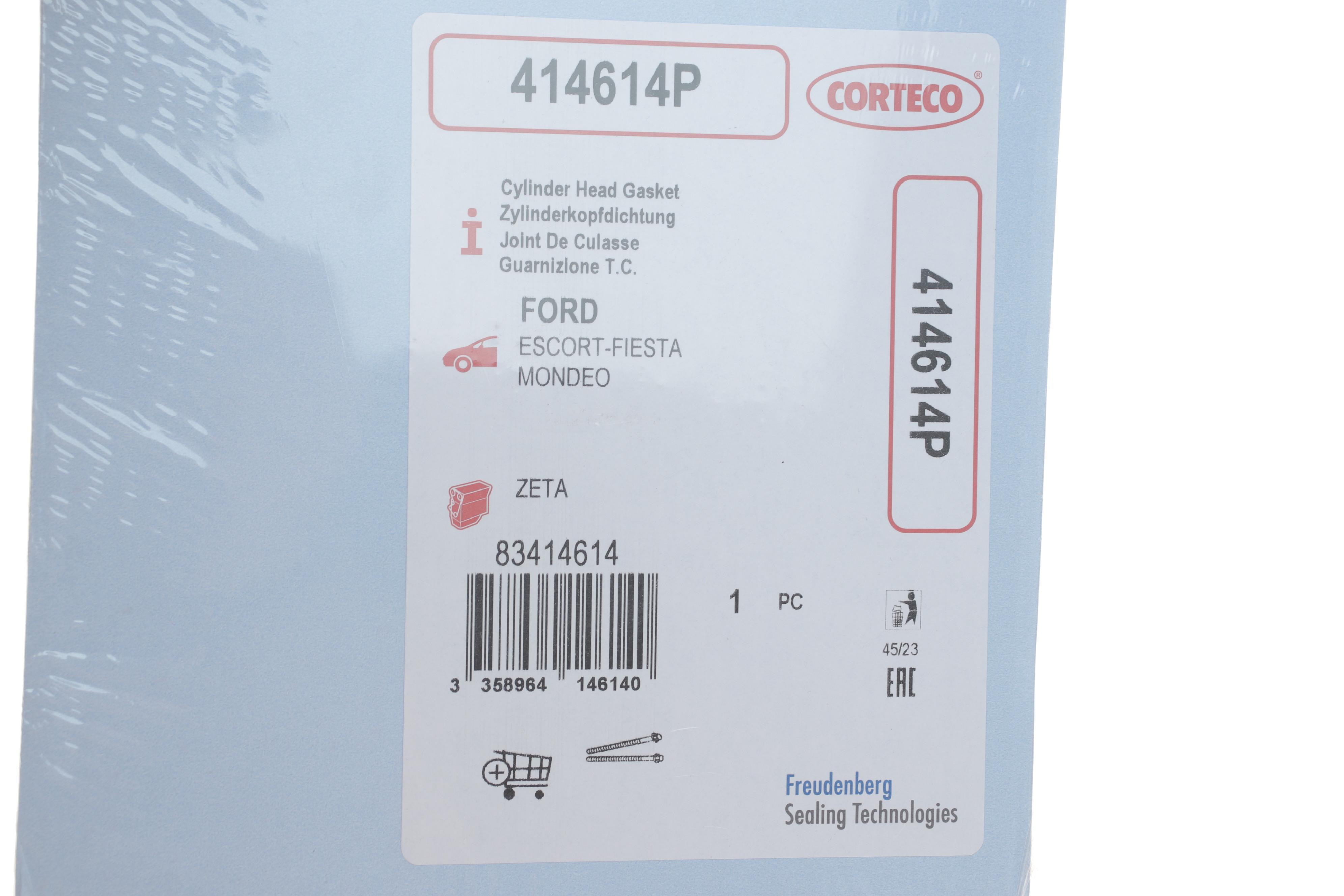 Прокладка ГБЦ Ford Escort/Fiesta/Mondeo 1.8 92- (1.6mm)