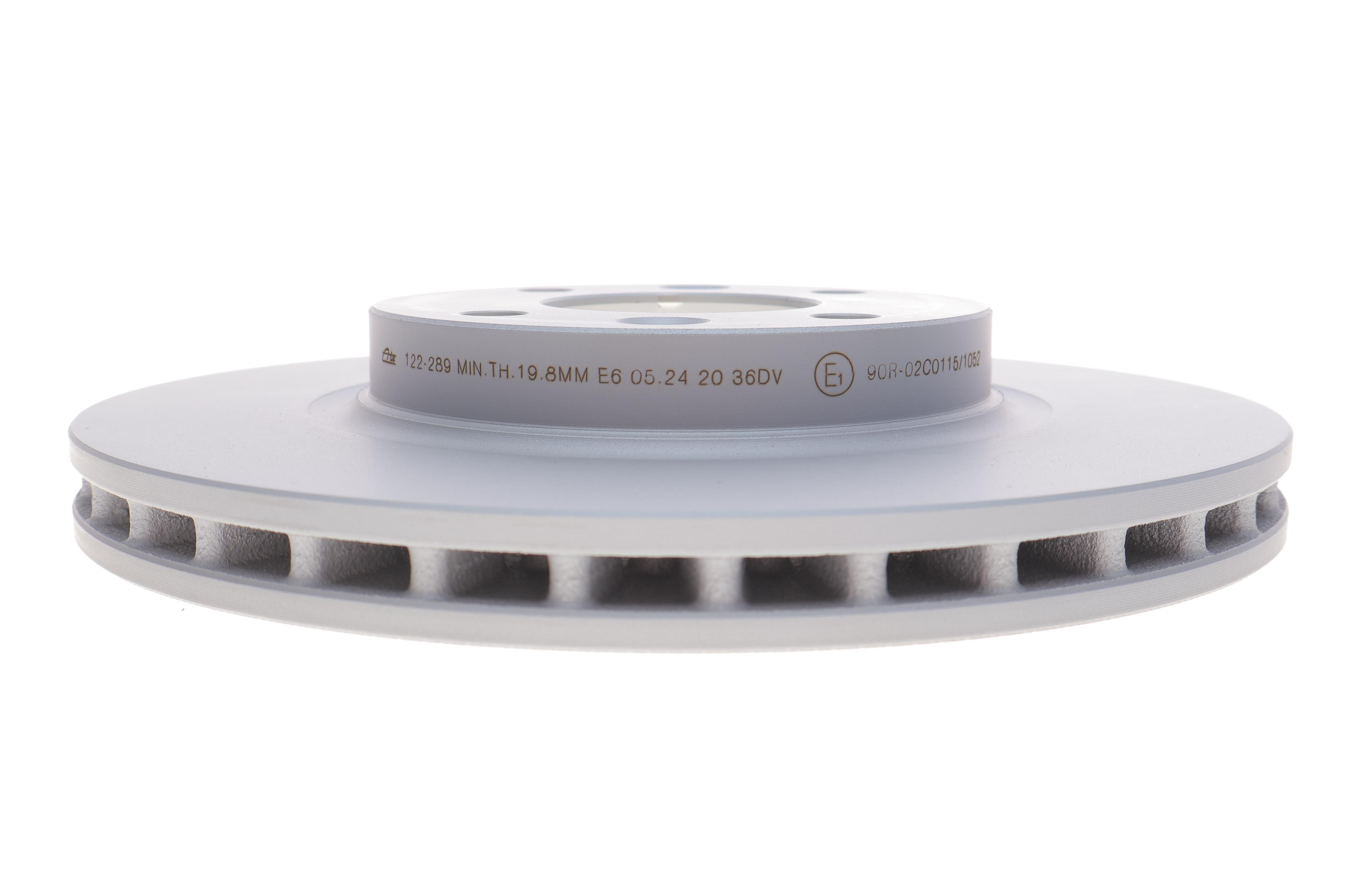 Диск тормозной (передний) Renault Logan II/Sandero 13-/Clio IV 14- (258x22) (с покрытием) (вентил.)