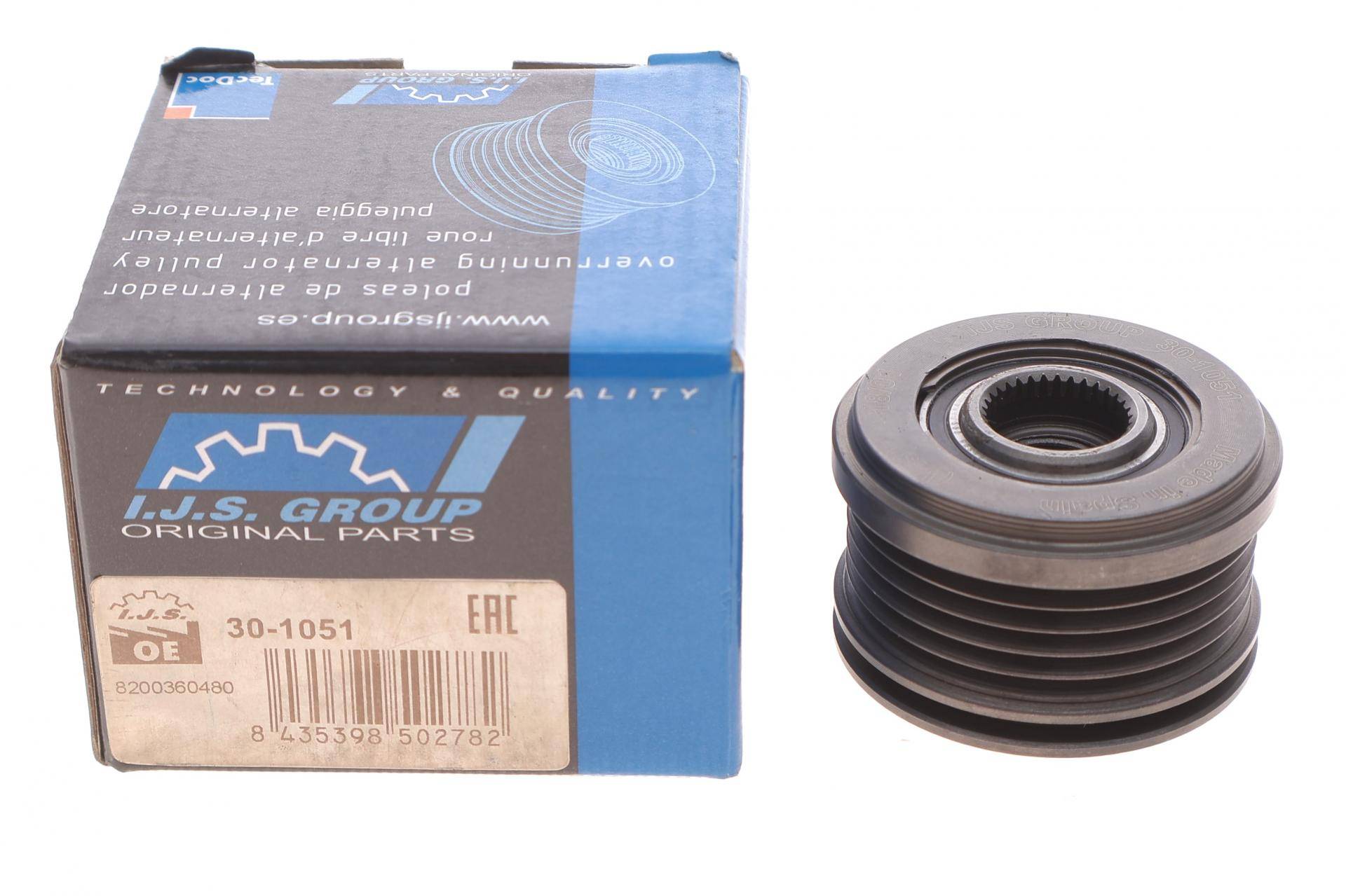 Шків генератора Renault Clio 1.5 dCi 04-