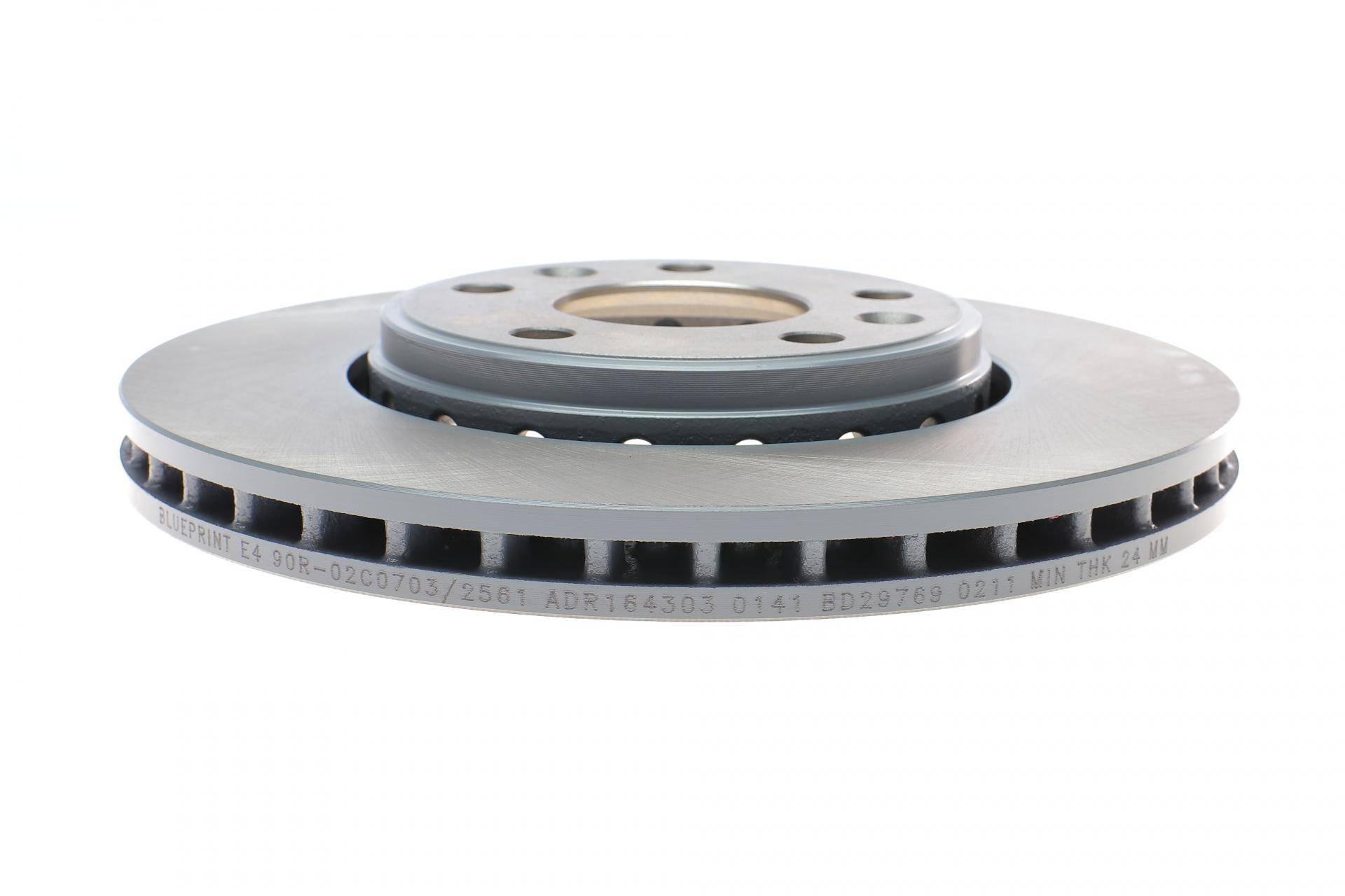 Диск гальмівний (передній) Renault Megane III/Scenic III/Laguna III 07- (296x26) (з покриттям) (вент)