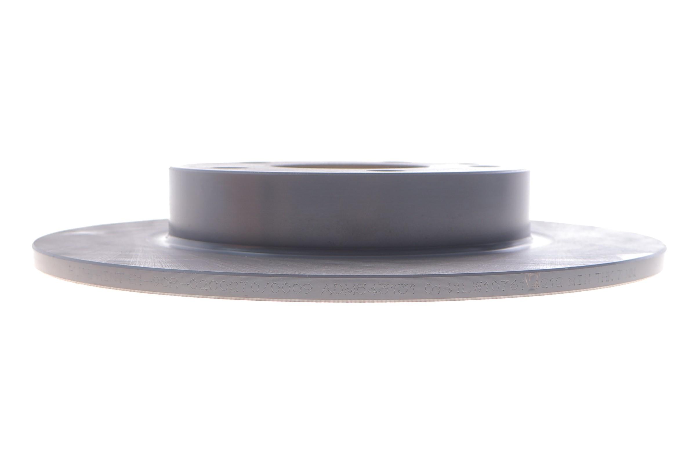 Диск тормозной (задний) Mazda 3 13-/CX-3 15- (265x9) (с покрытием) (полный)