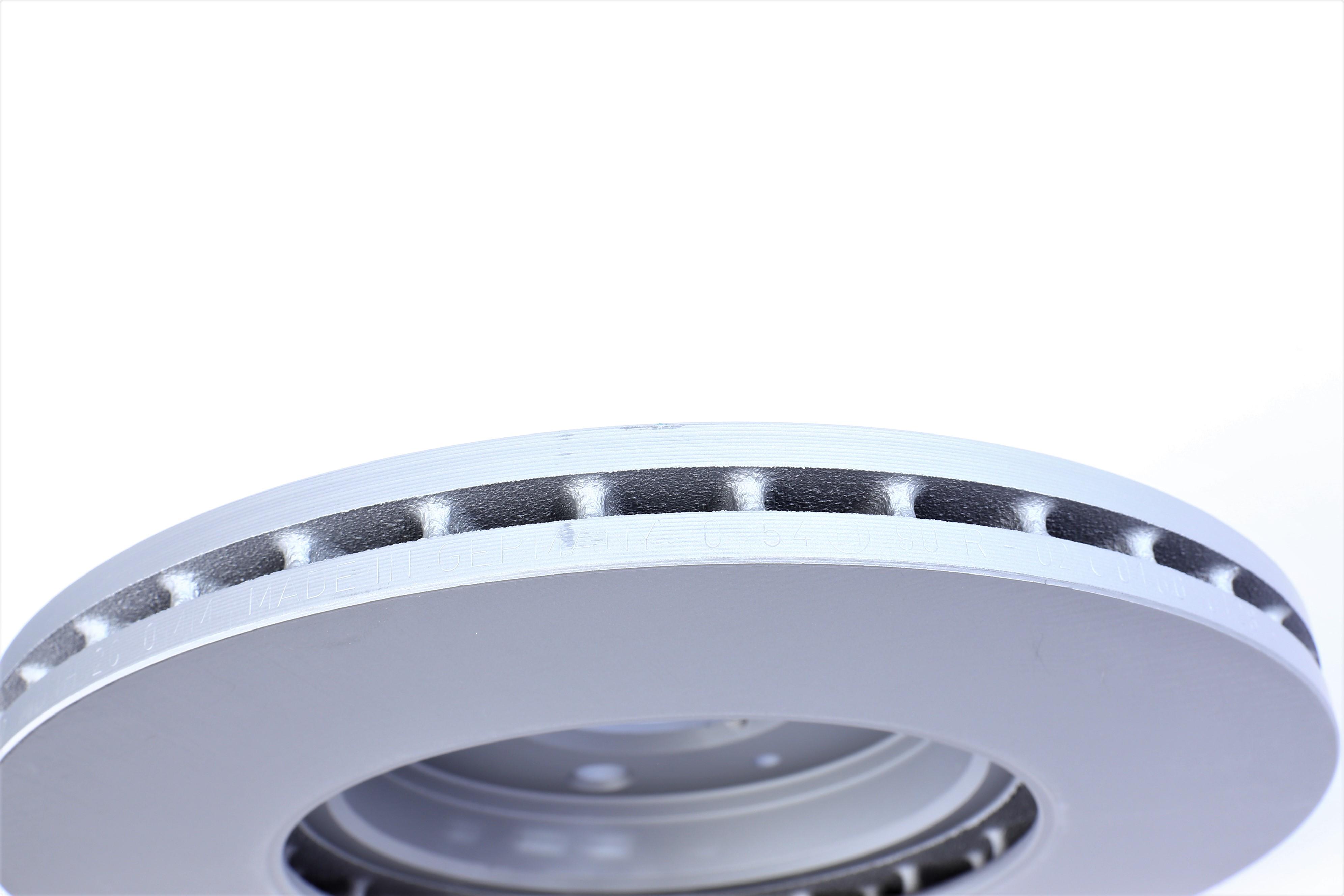 Диск гальмівний (передній) Kia Rio III/Hyundai Accent 11- (256x22) (з покриттям)(вентильований)