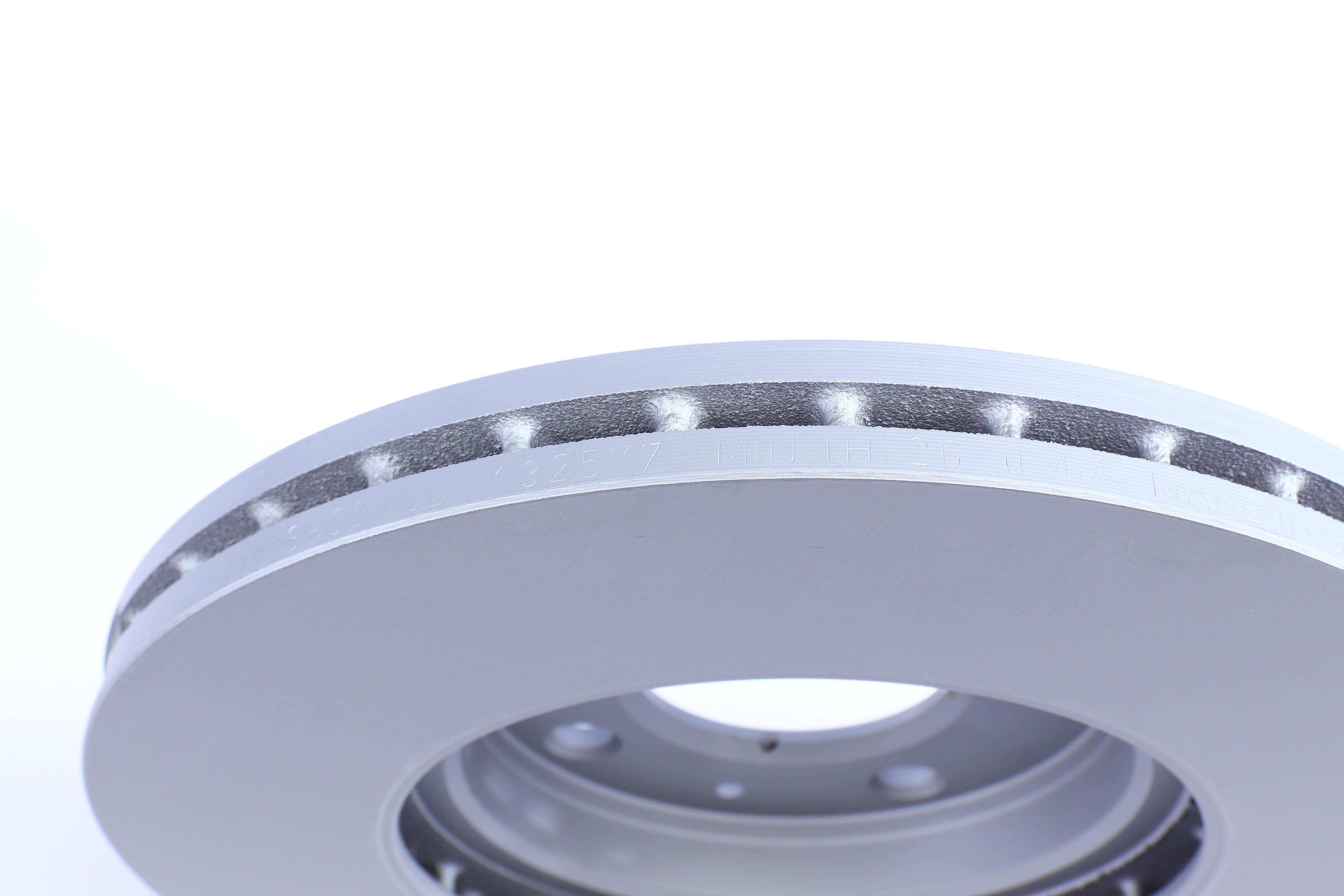 Диск гальмівний (передній) Kia Rio III/Hyundai Accent 11- (256x22) (з покриттям)(вентильований)