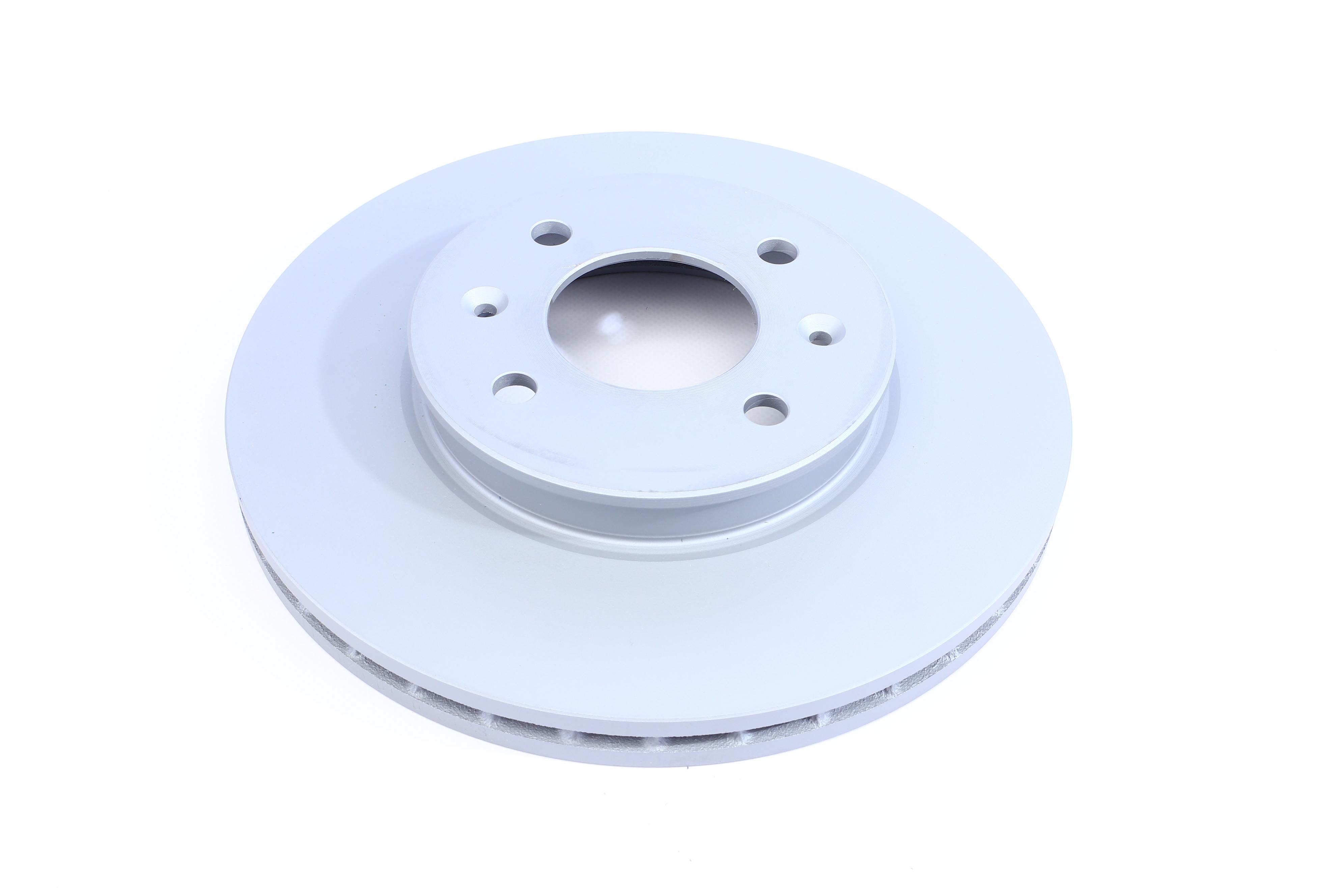 Диск гальмівний (передній) Kia Rio III/Hyundai Accent 11- (256x22) (з покриттям)(вентильований)