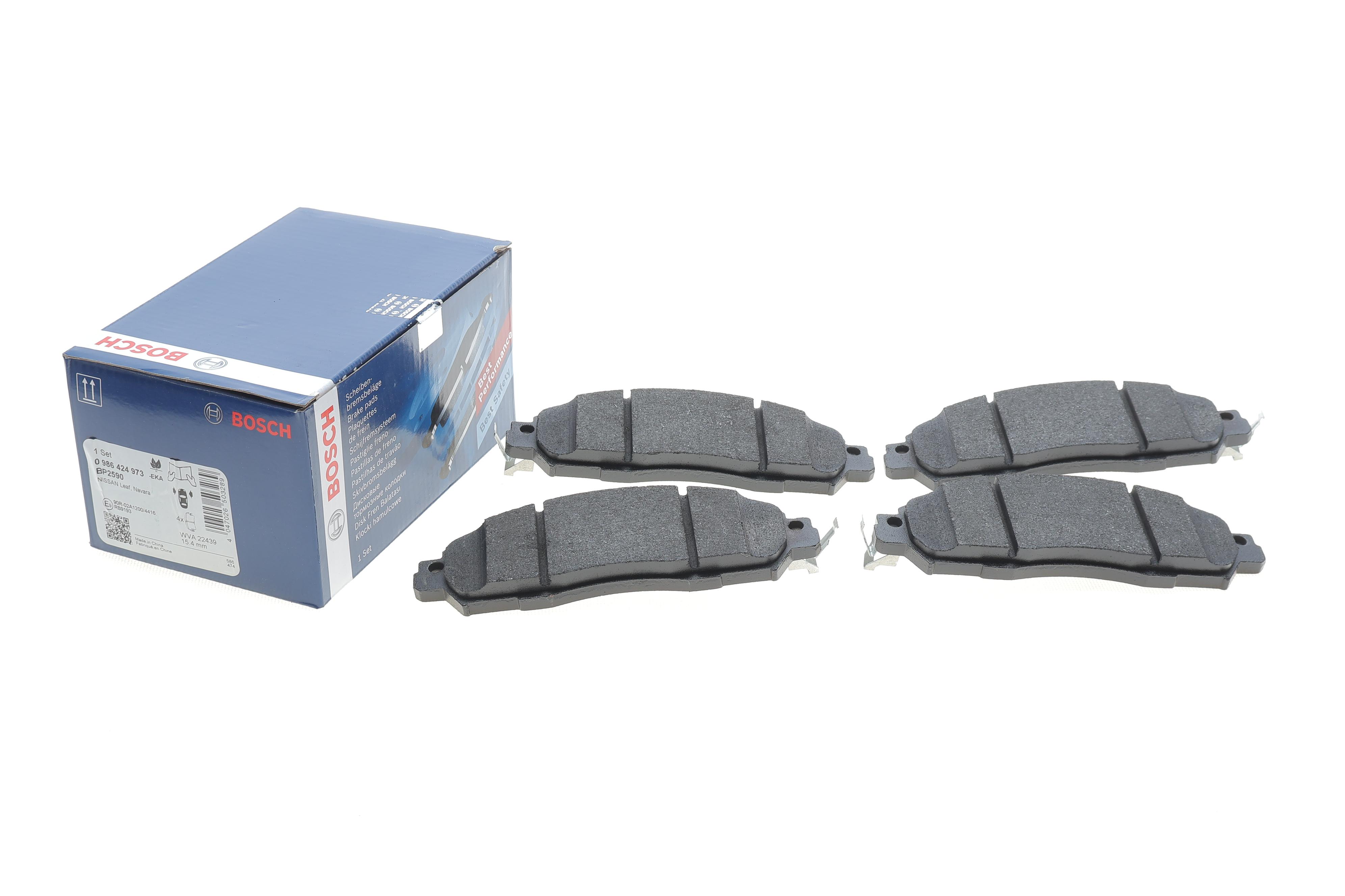 Колодки гальмівні (передні) Nissan Leaf/NV200 14-