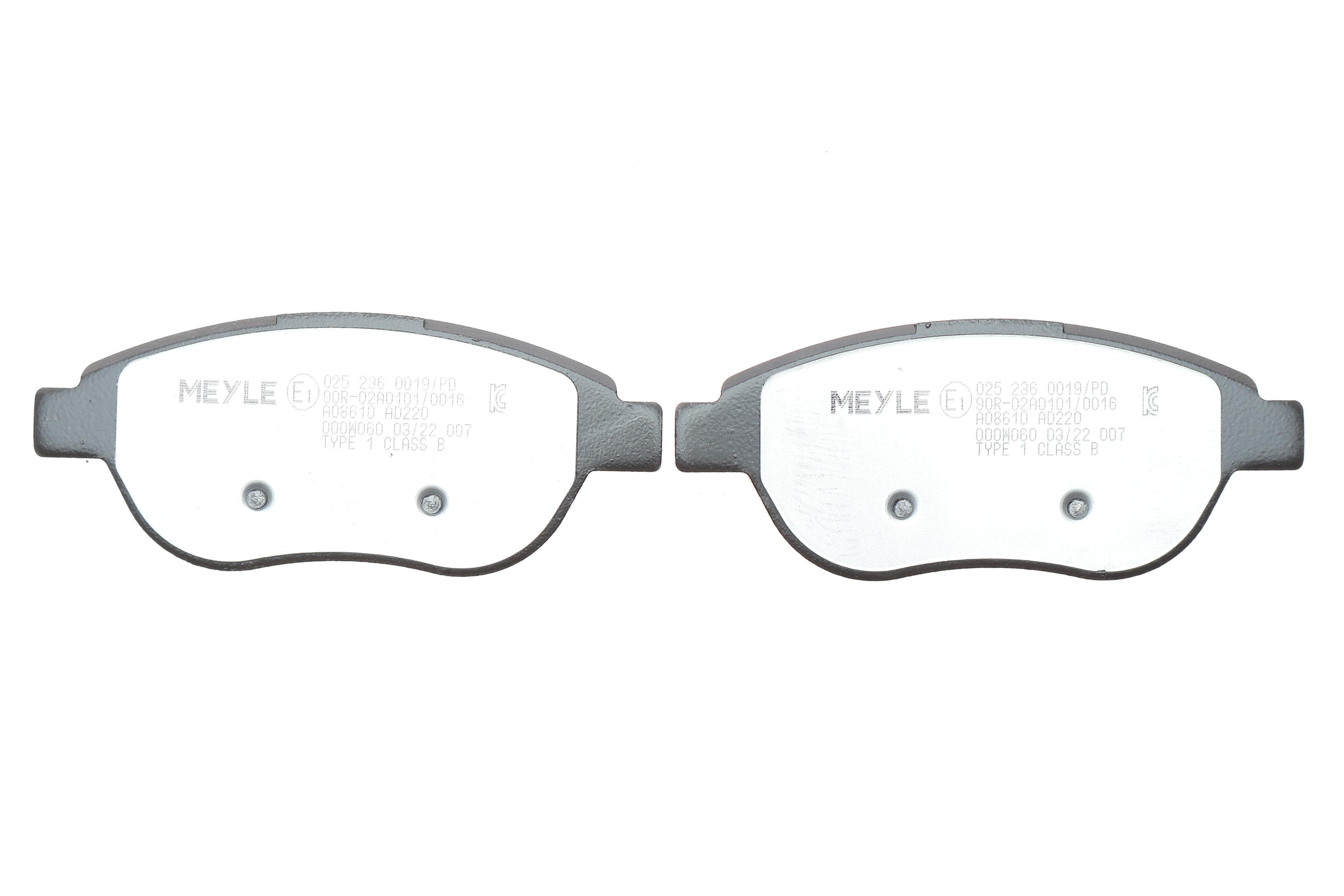 Колодки гальмівні (передні) Citroen Berlingo 00-11/C4 1.6 THP/VTi 04-/Peugeot 207/307 02- (Bosch)