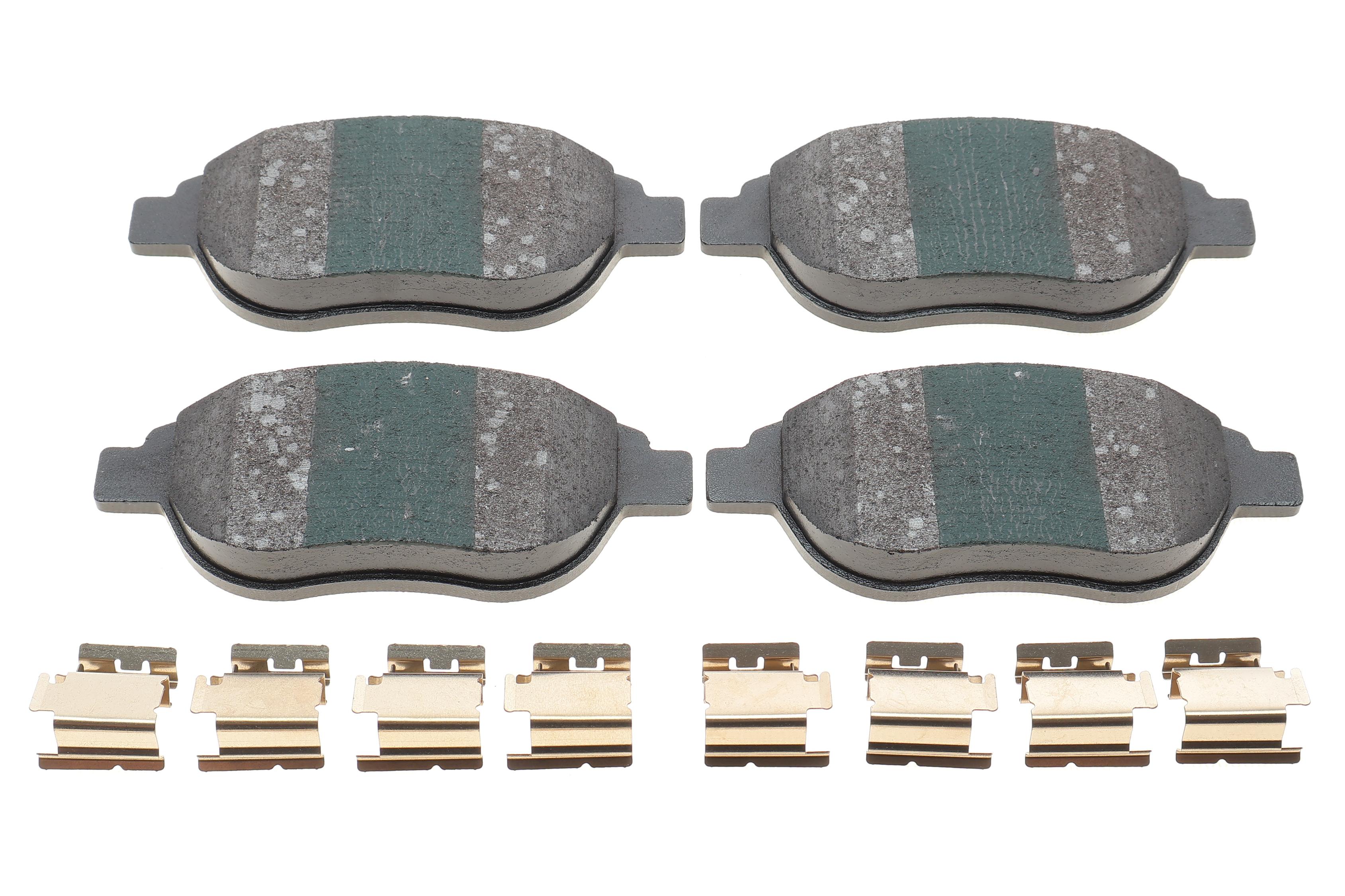 Колодки гальмівні (передні) Citroen Berlingo 00-11/C4 1.6 THP/VTi 04-/Peugeot 207/307 02- (Bosch)