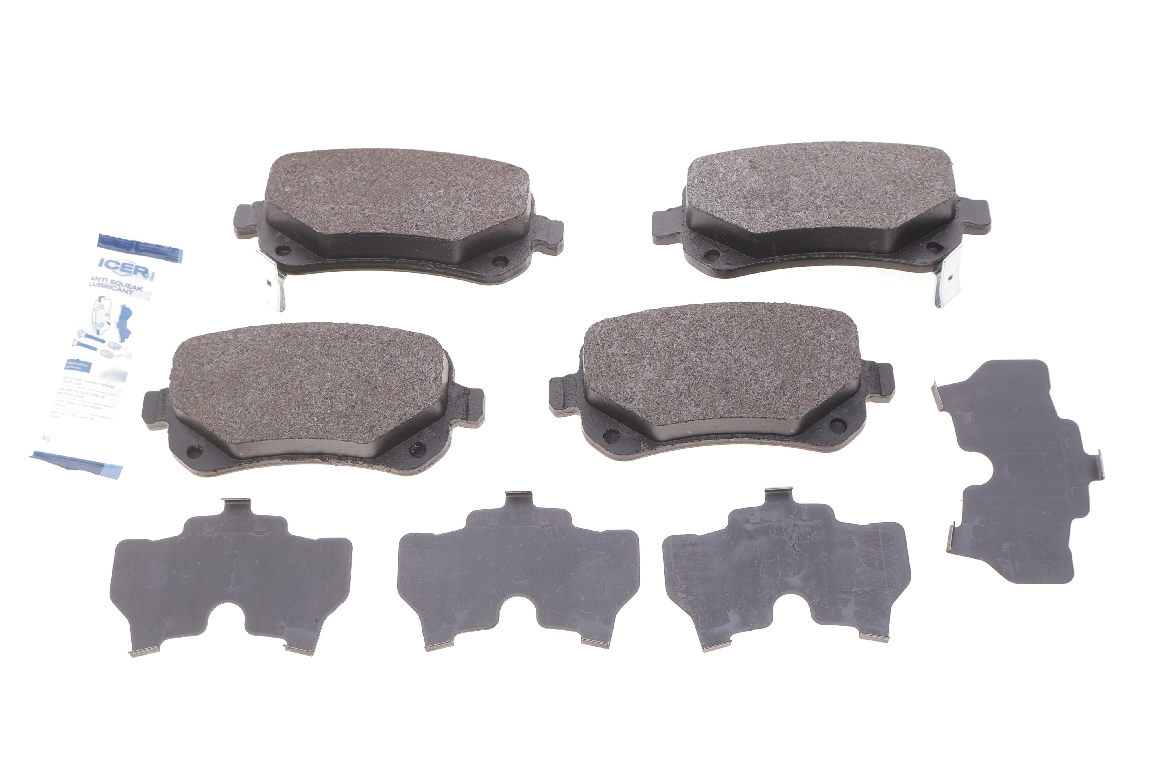 Колодки тормозные (задние) VW Routan 08-13/Chrysler Grand Voyager 07-/Dodge Journey 08-