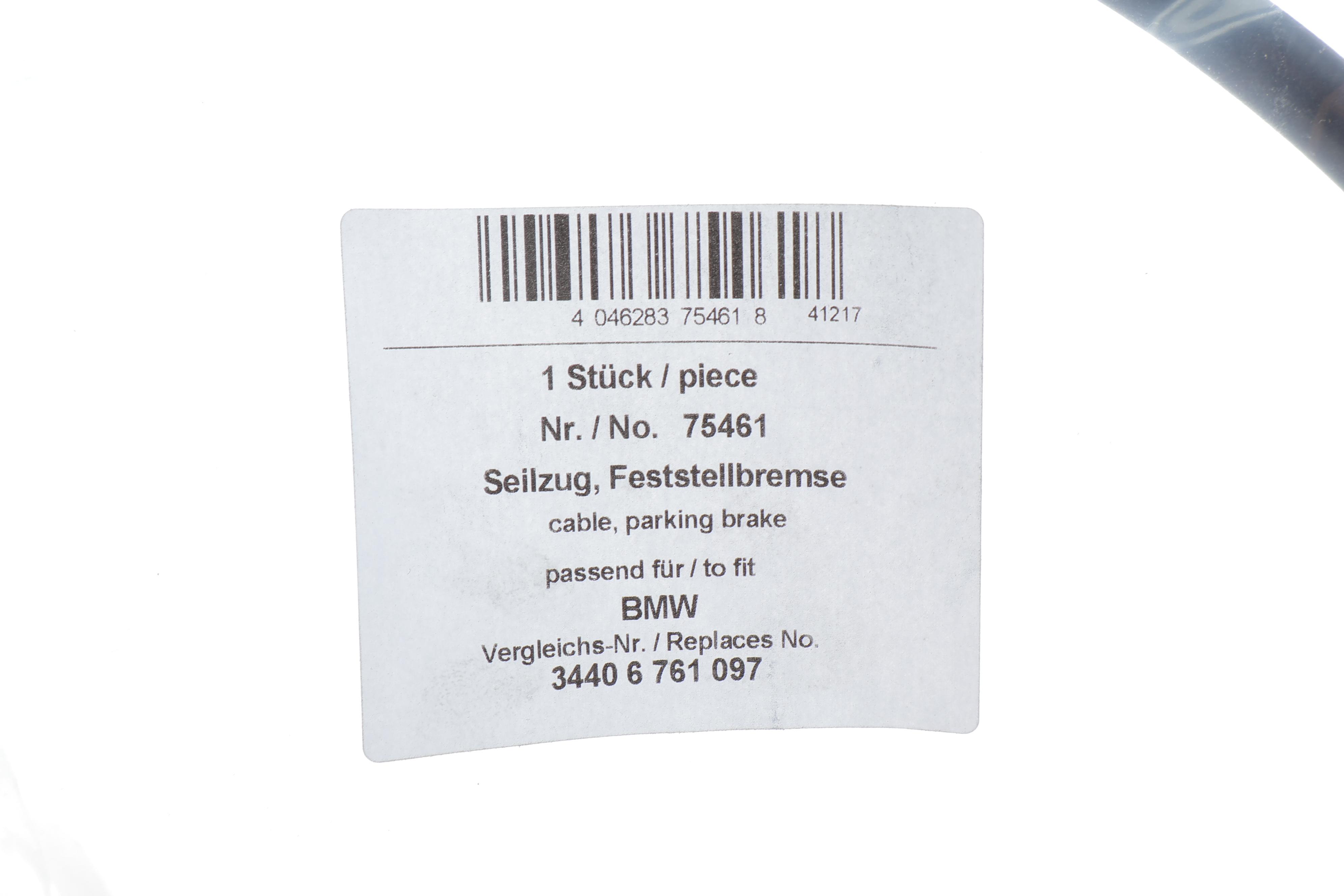 Трос ручника (L) BMW 5 (E60/E61) 01-10