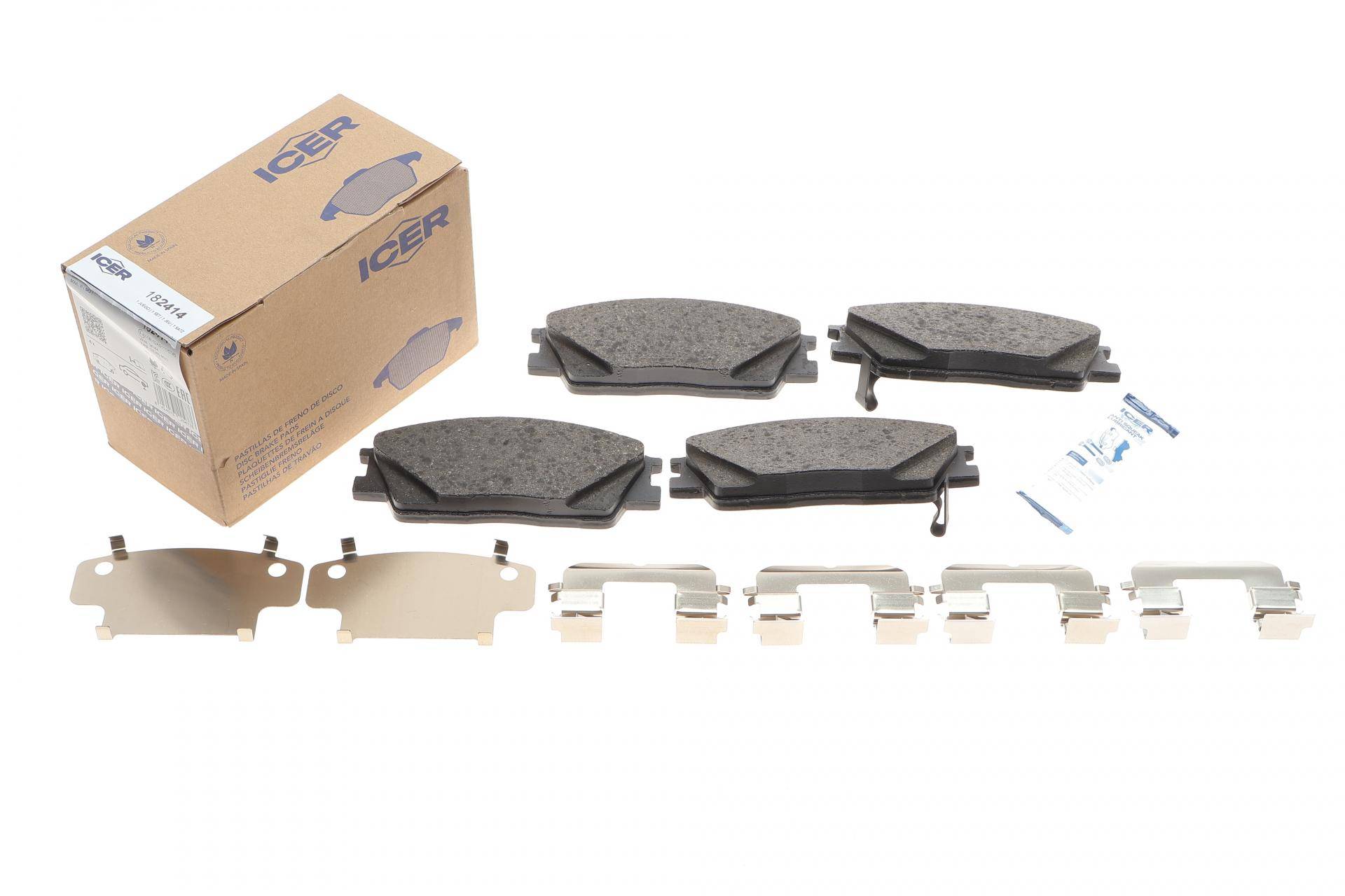 Колодки гальмівні (передні) Kia Soul 1.6/2.0MPI 19-