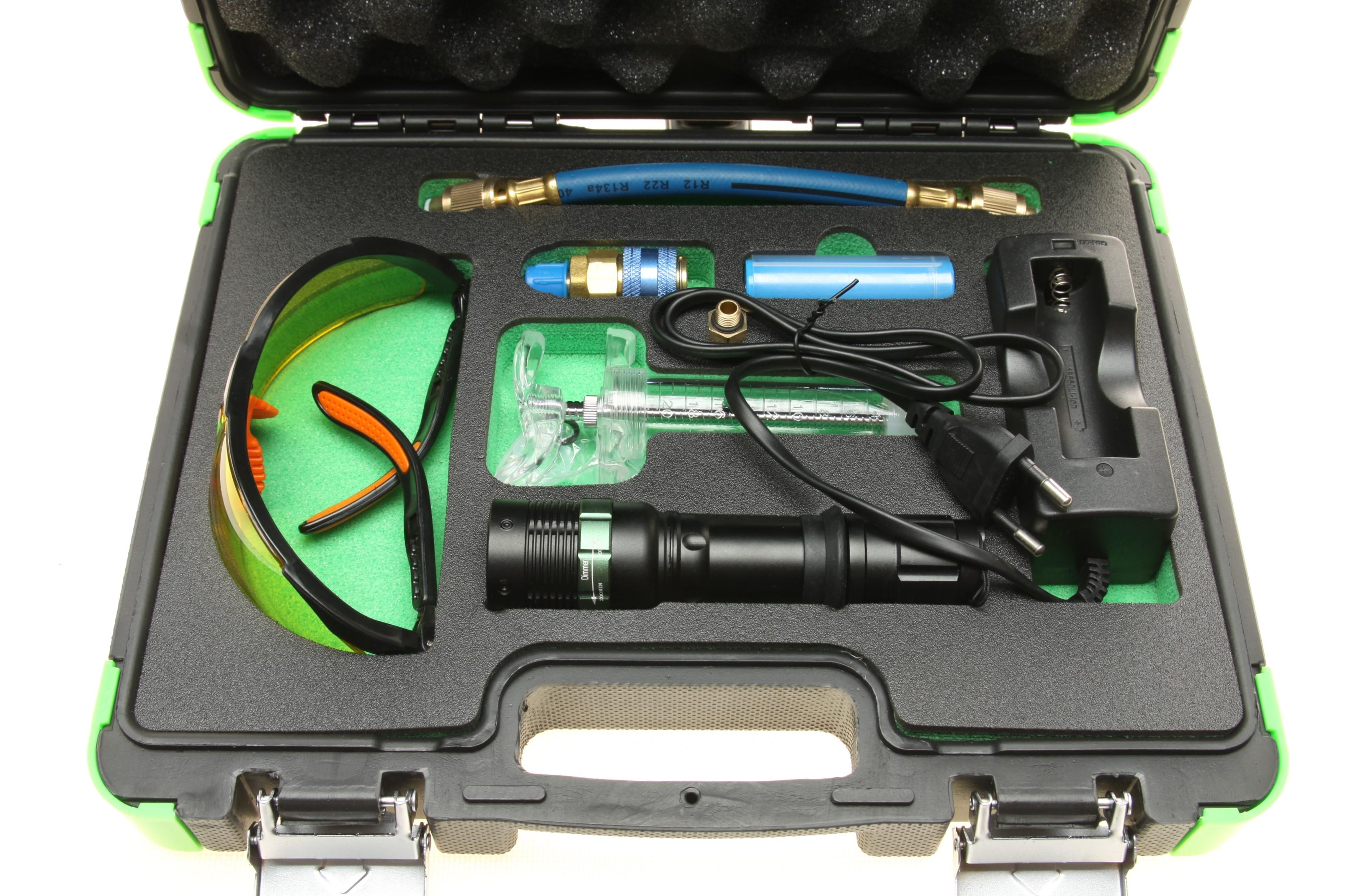 Набор инструментов для обнаружения утечек в системе кондиционирования воздуха