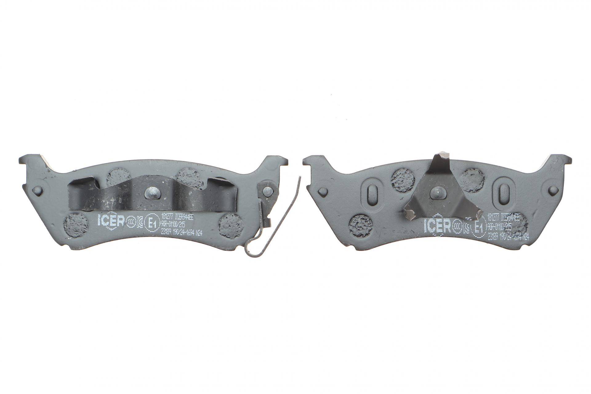 Колодки гальмівні (задні) MB M-class (W163) 98-05