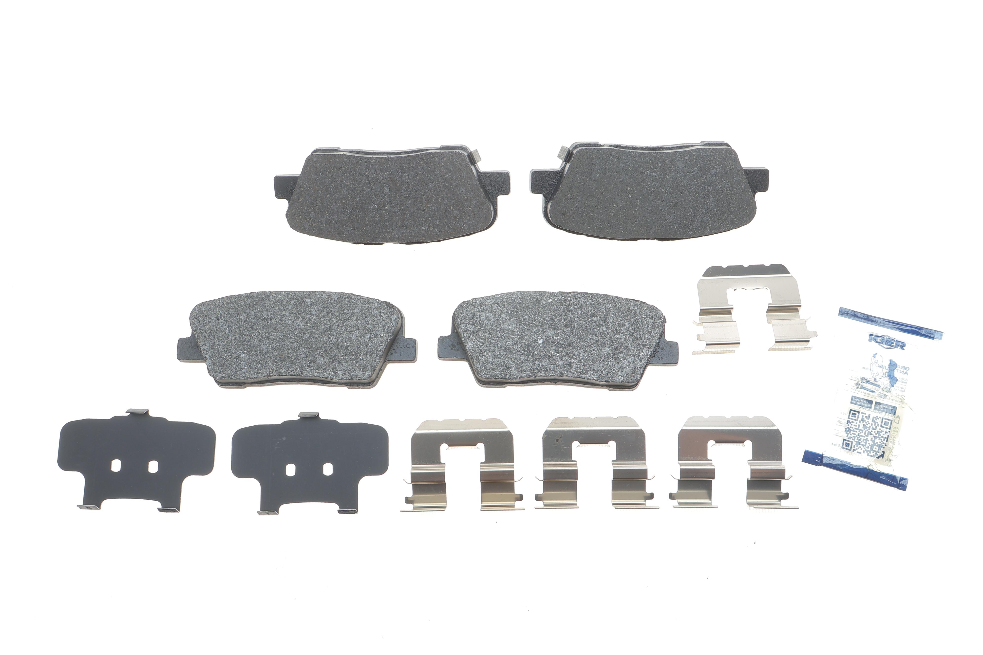 Колодки тормозные (задние) Hyundai Santa Fe III/IV 12-/Grand Santa Fe 13-/Kia Sorento II 15-