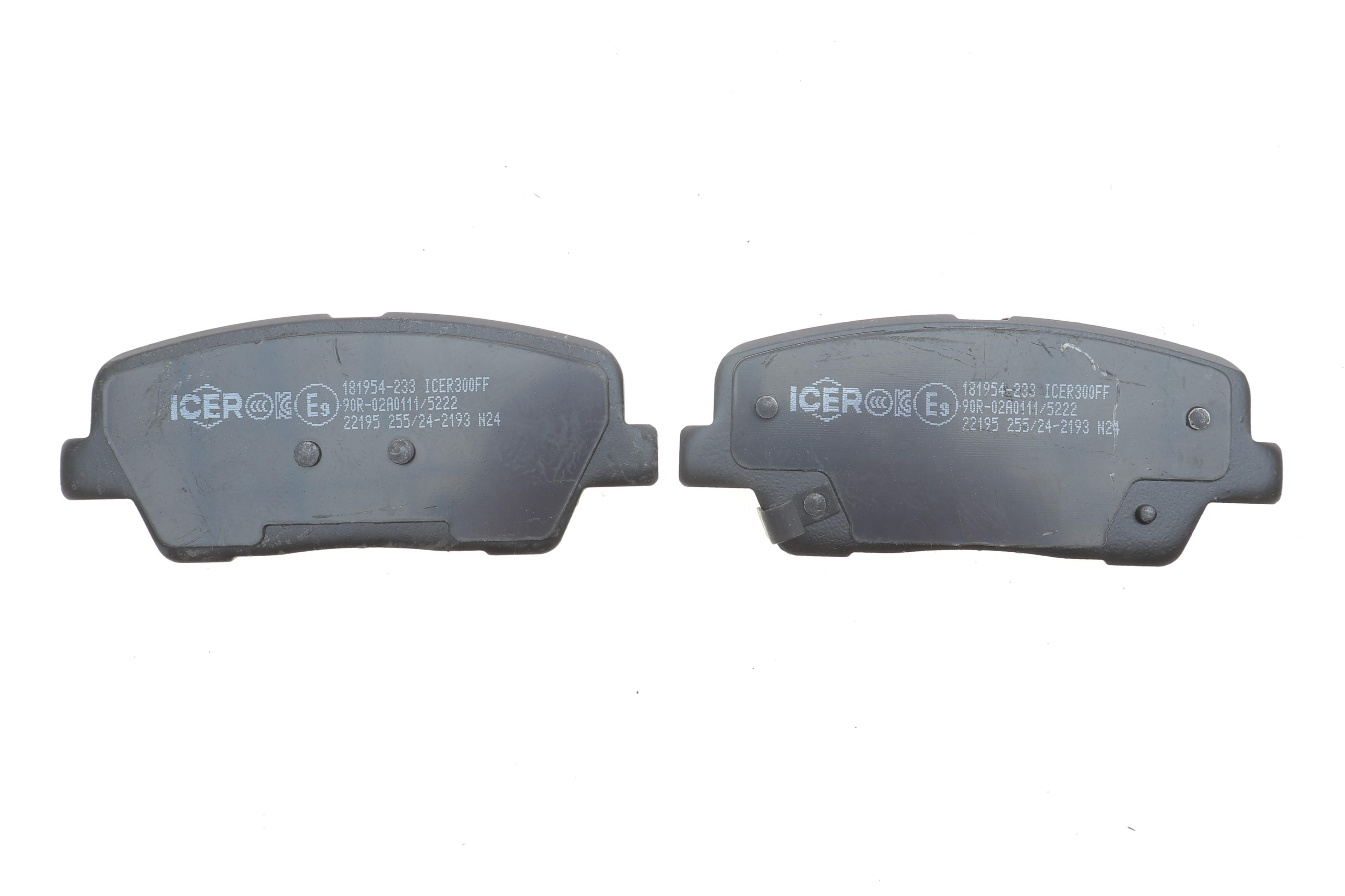 Колодки тормозные (задние) Hyundai Santa Fe III/IV 12-/Grand Santa Fe 13-/Kia Sorento II 15-