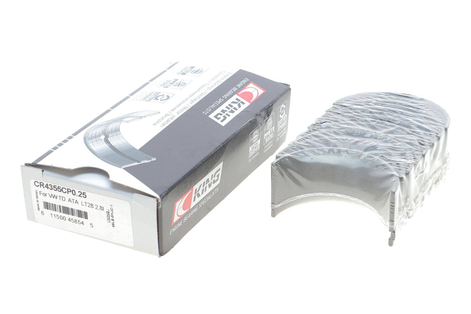 Вкладиші шатунні VW LT 2.8 TDI 99-02 (+0.25)