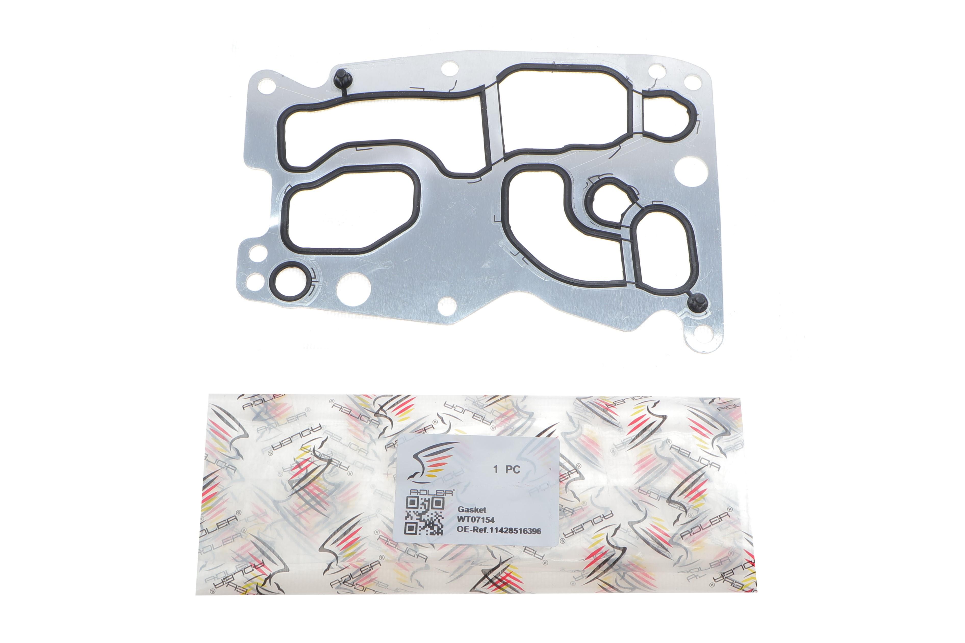 Прокладка радиатора масляного BMW 1 (F20/F21)/3 (E90/E91)/4 (F32/F82) 1.6D/2.0D/3.0D 06- N47