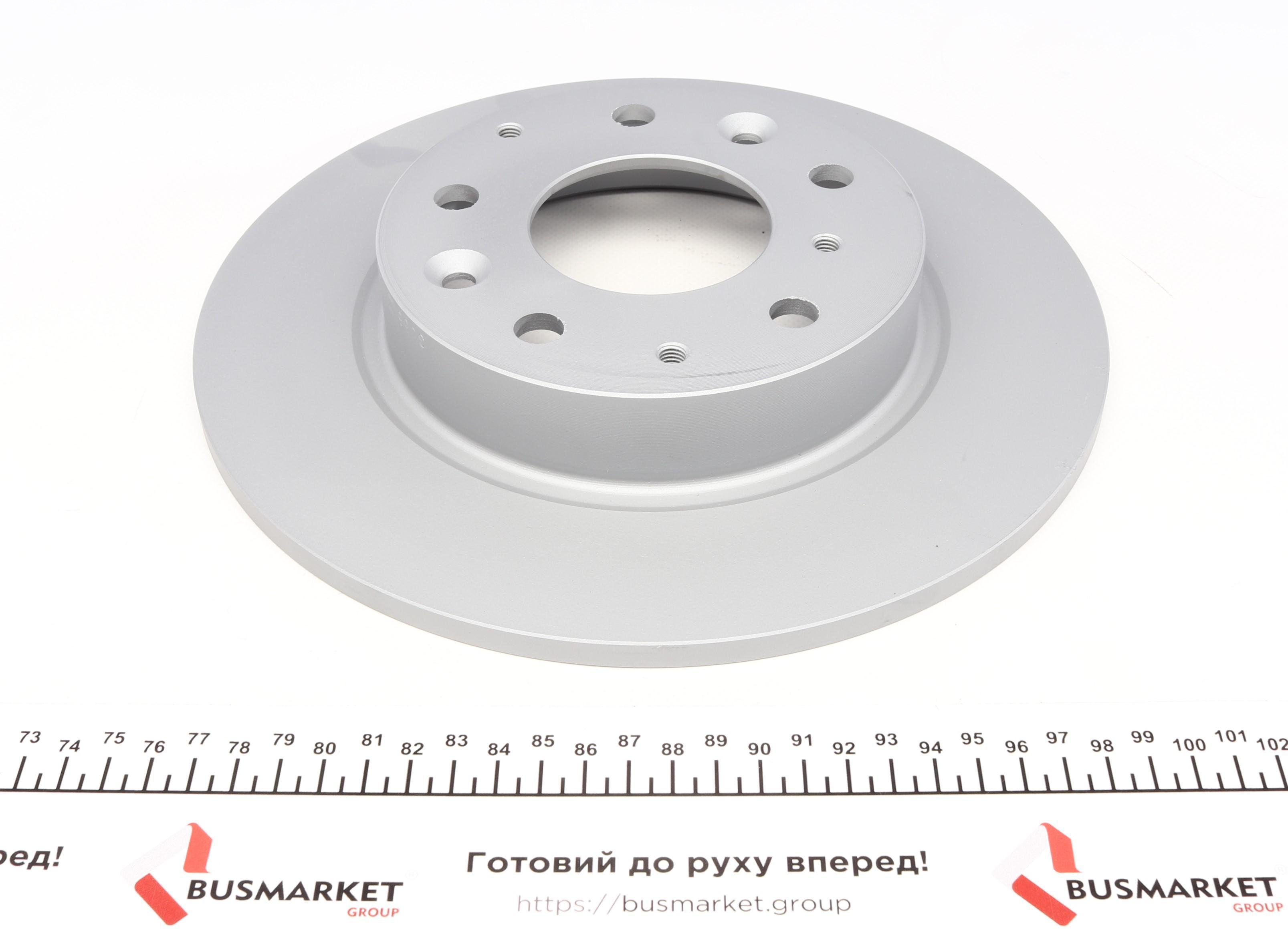 Диск тормозной (задний) Mazda 3 13- (265x9) (с покрытием) (полный)