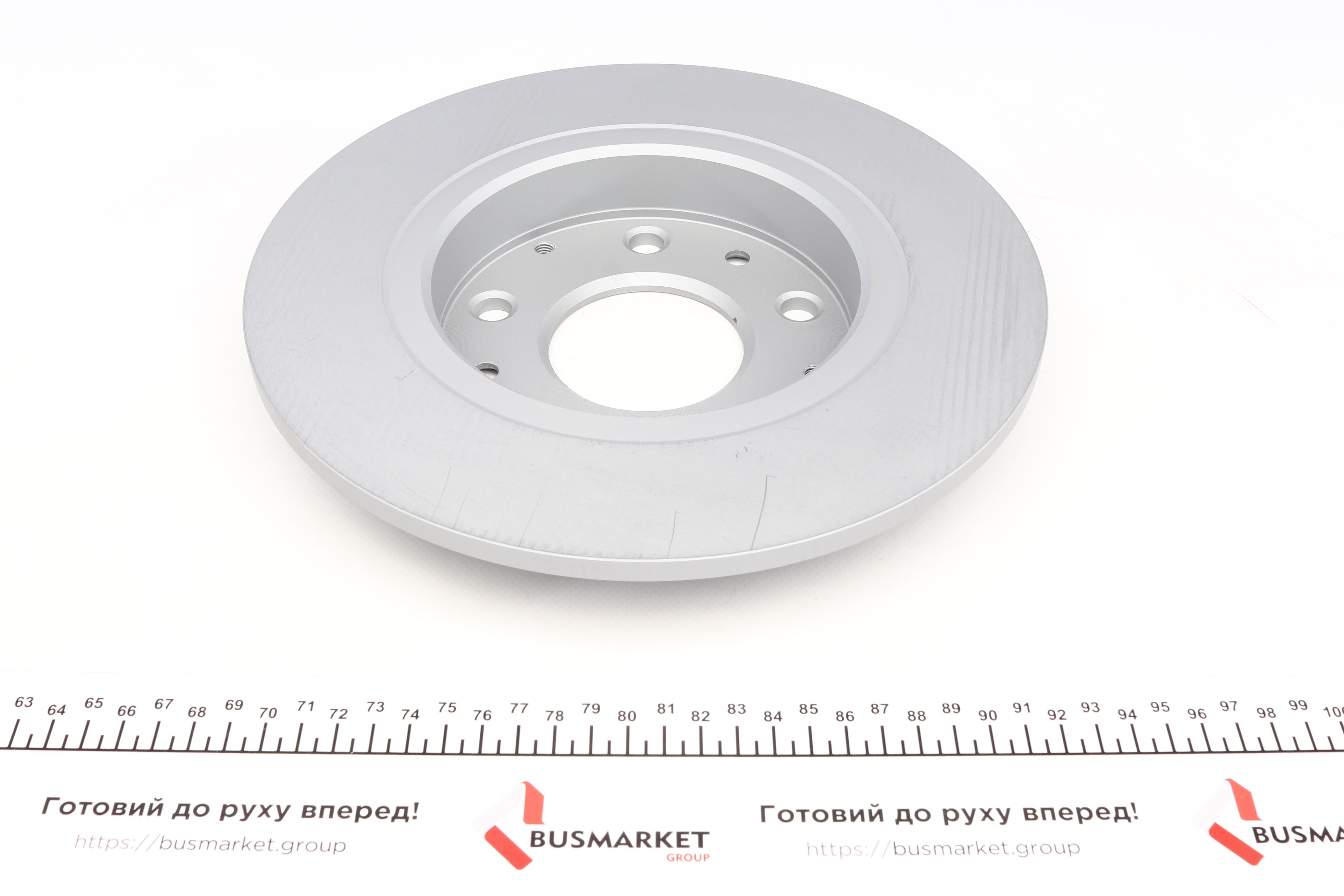 Диск тормозной (задний) Mazda 3 13- (265x9) (с покрытием) (полный)