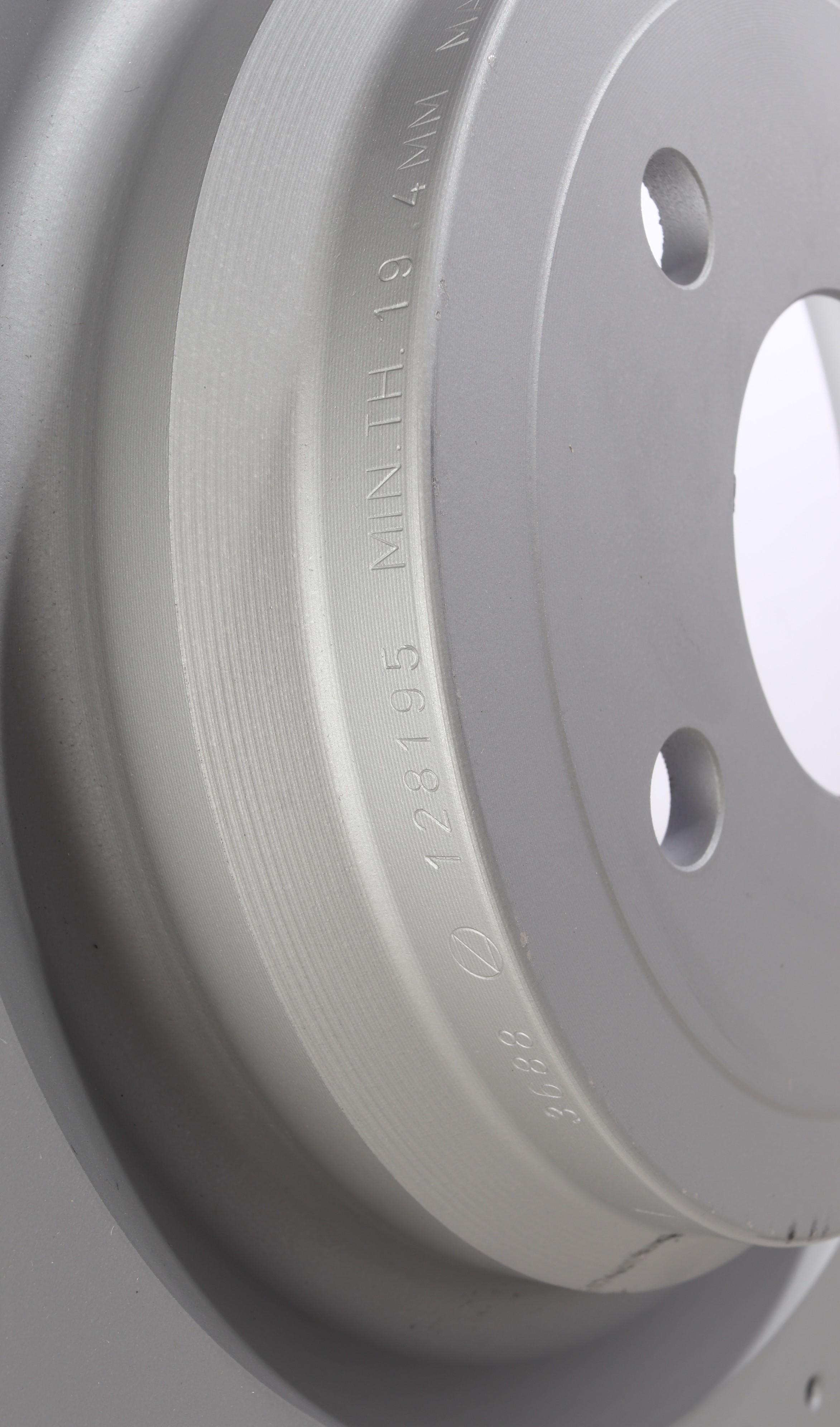 Диск тормозной (задний) MB V-class (W166) 11-15/GLE (X166) 12-19 (345x22) (с отверстиями) (вентил.)