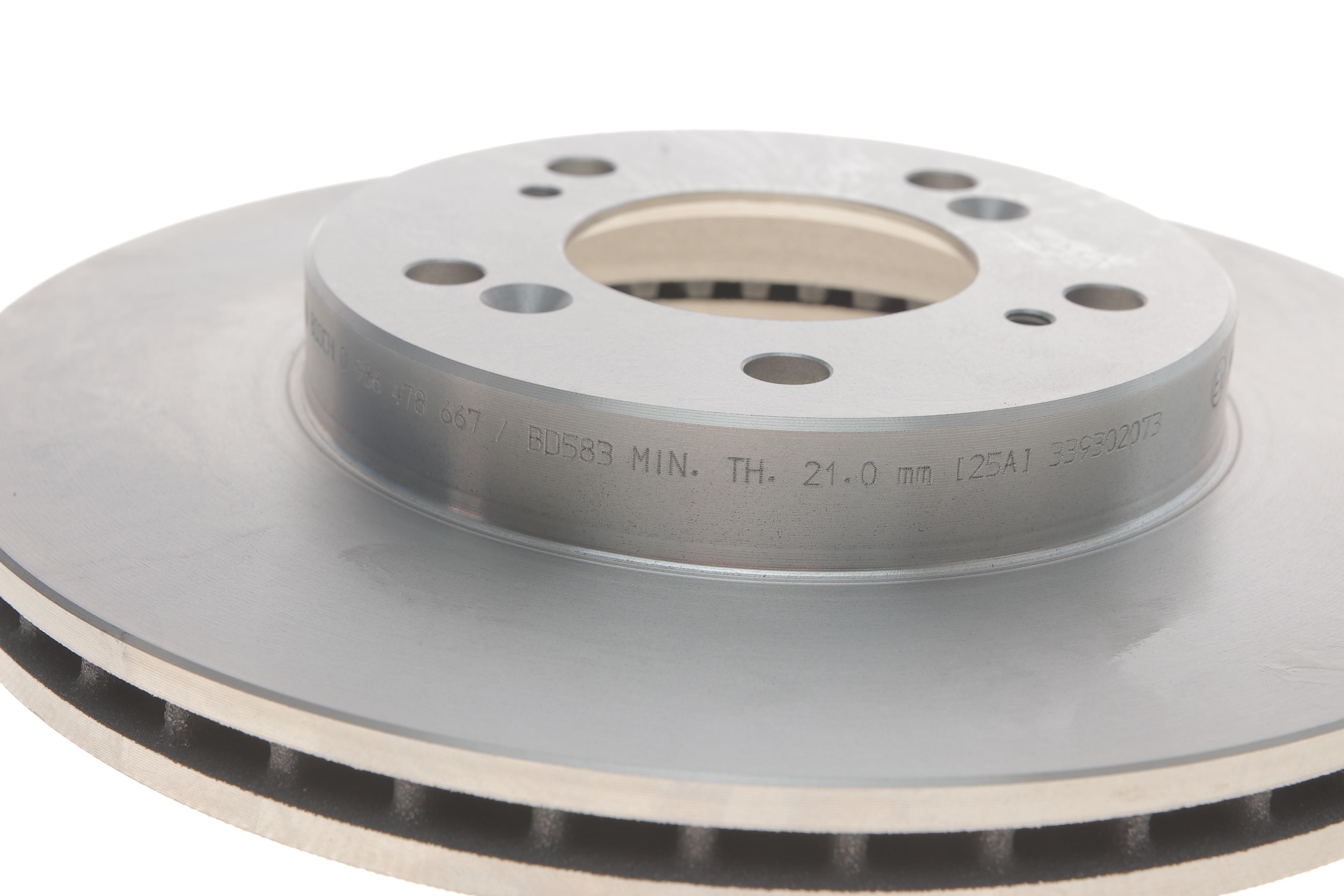 Диск гальмівний (передній) Honda CR-V 95-02/HR-V 99- (282x23) (з вентиляцією)