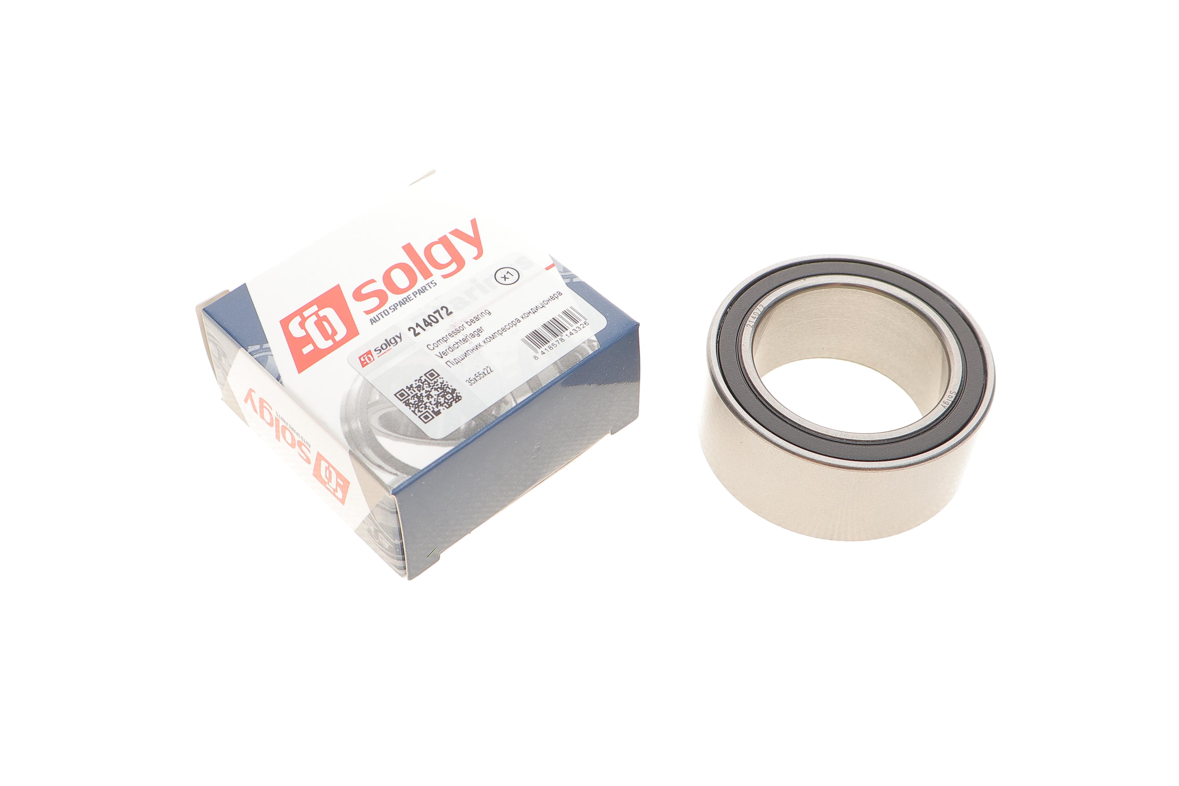 Підшипник компресора кондиціонера (35x55x22)