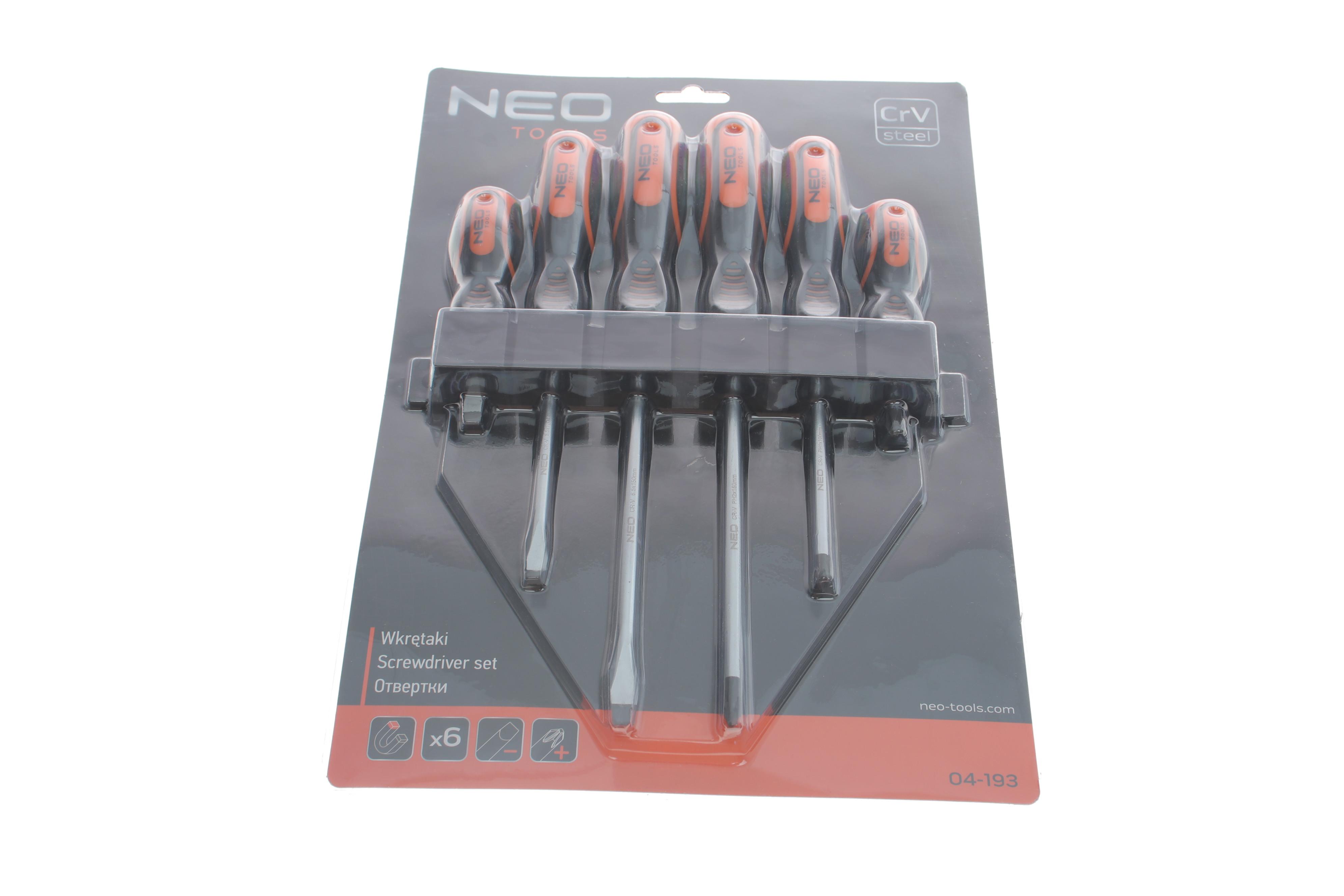 Набір викруток SL, PH 6 од.