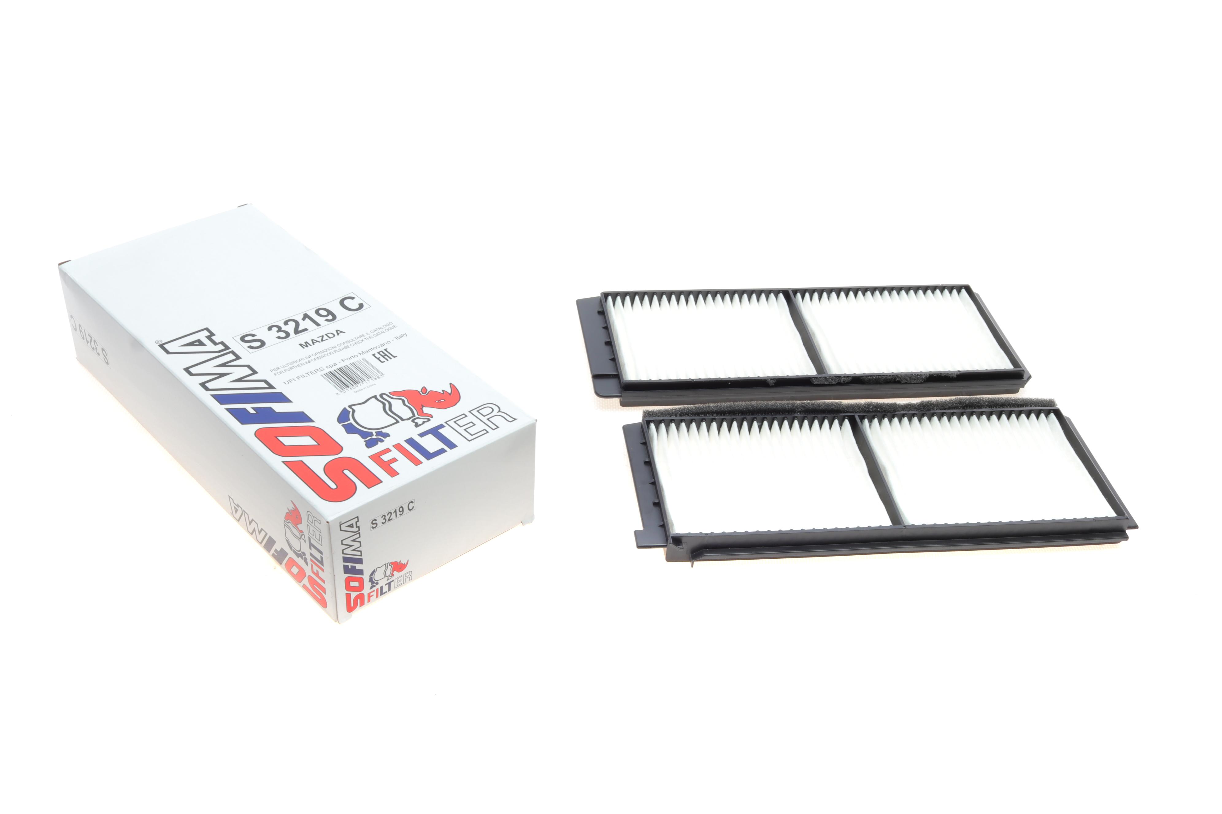 Фільтр салону Mazda 2 07-15 (к-кт 2шт)