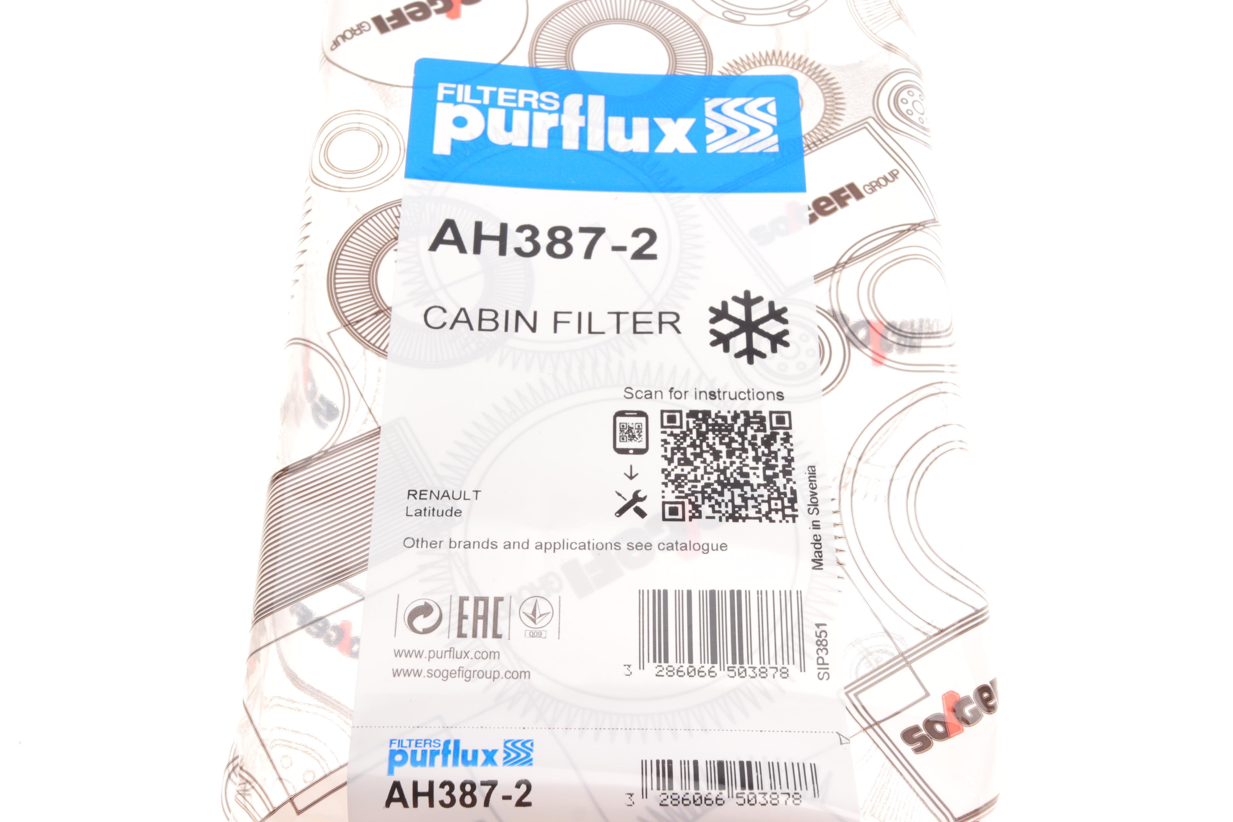 Фільтр салону Renault Latitude 2.0/3.0dCi 10-