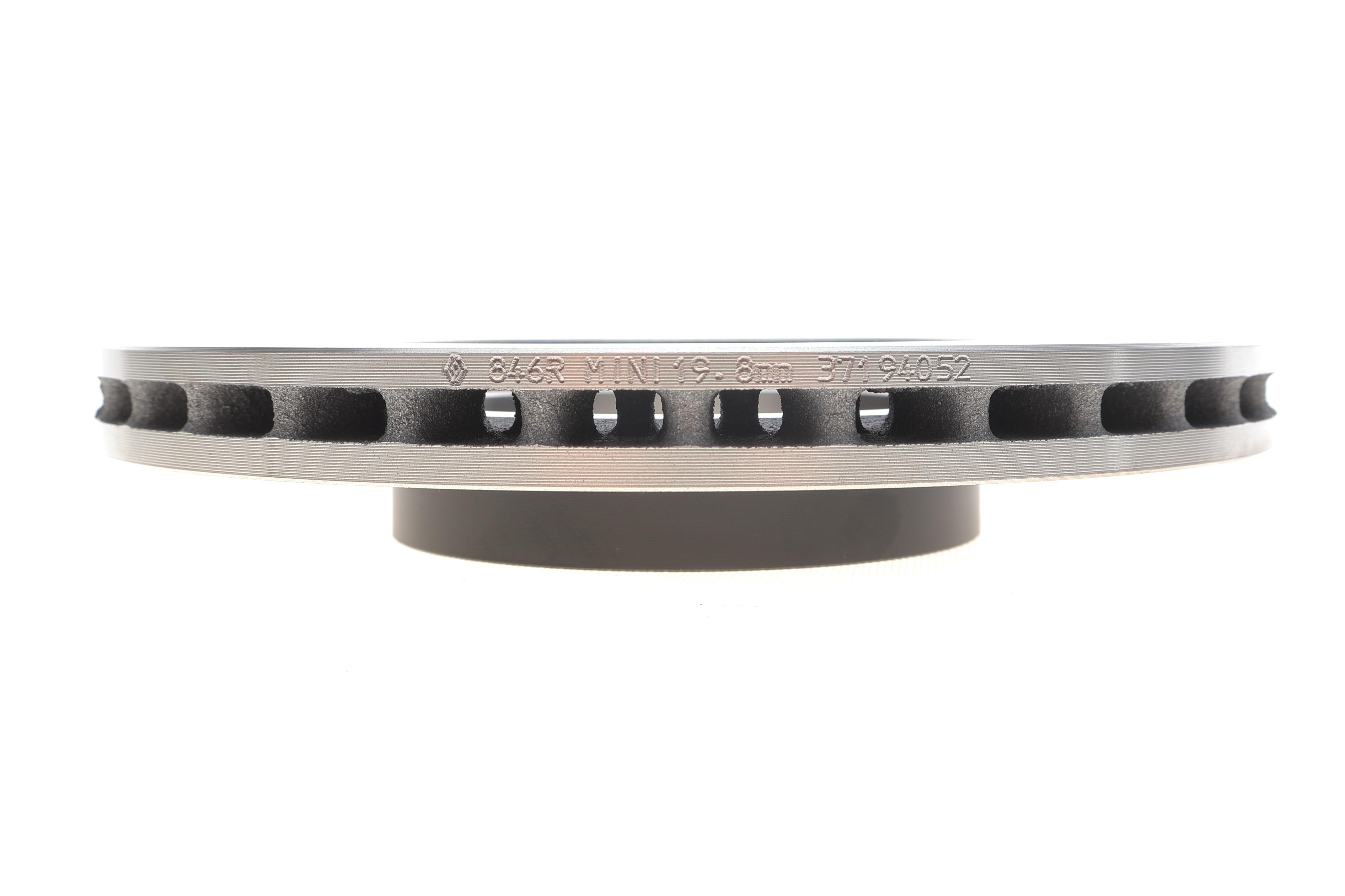 Диск гальмівний (передній) Renault Logan II/Sandero 13-/Clio IV 14-