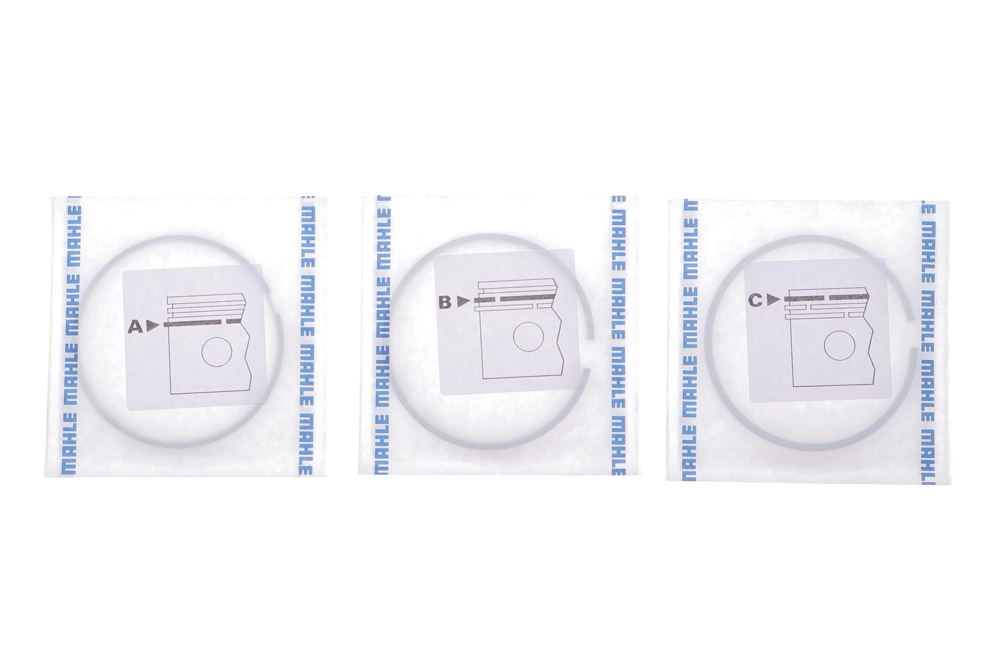 Кільця поршневі MB Sprinter 2.2CDI OM646 (88.0mm/STD) (2.5-2-2)