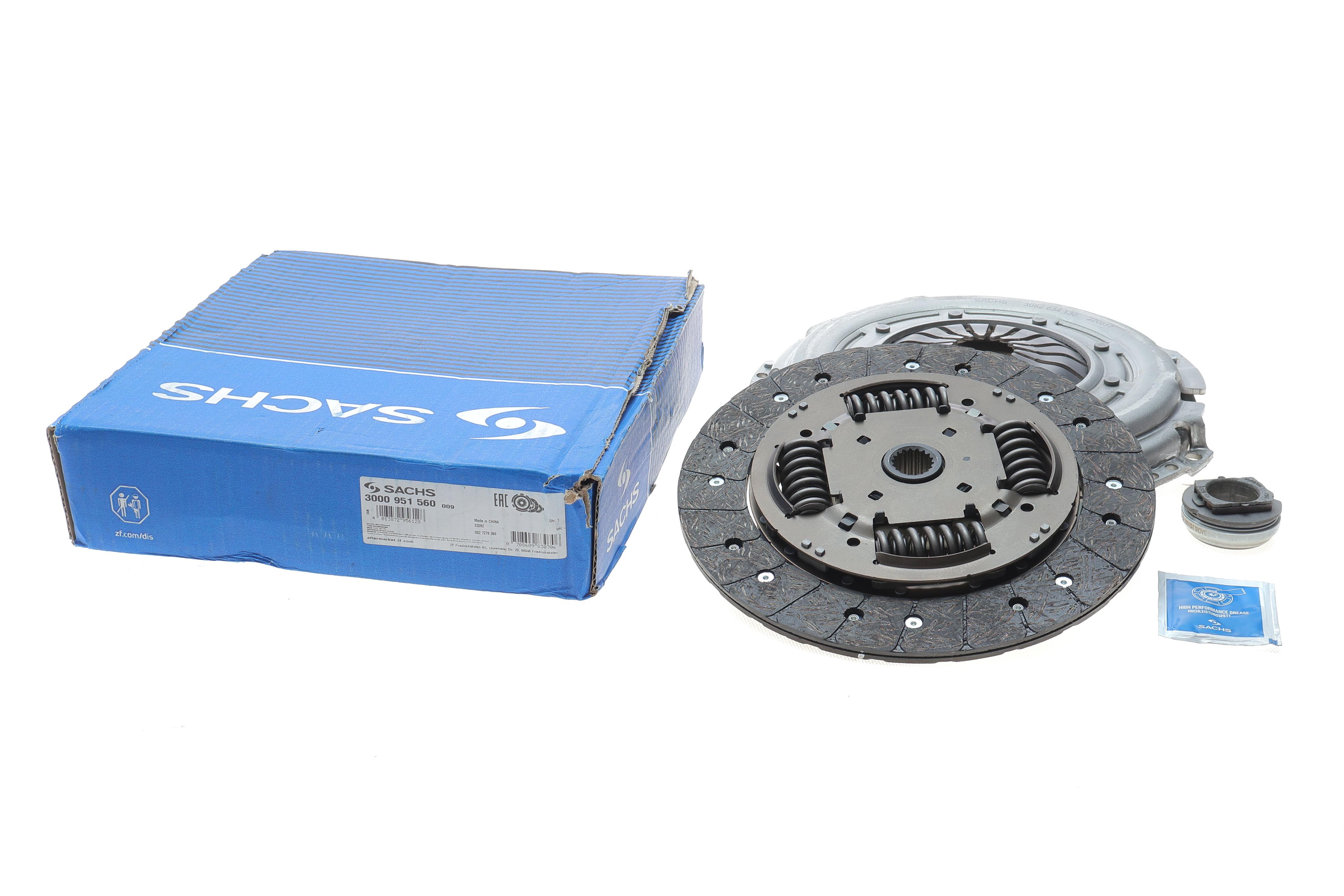 Комплект зчеплення Citroen Berlingo/Peugeot Partner 1.6 HDI/BlueHDi 05- (d=235mm) (+вижимний)